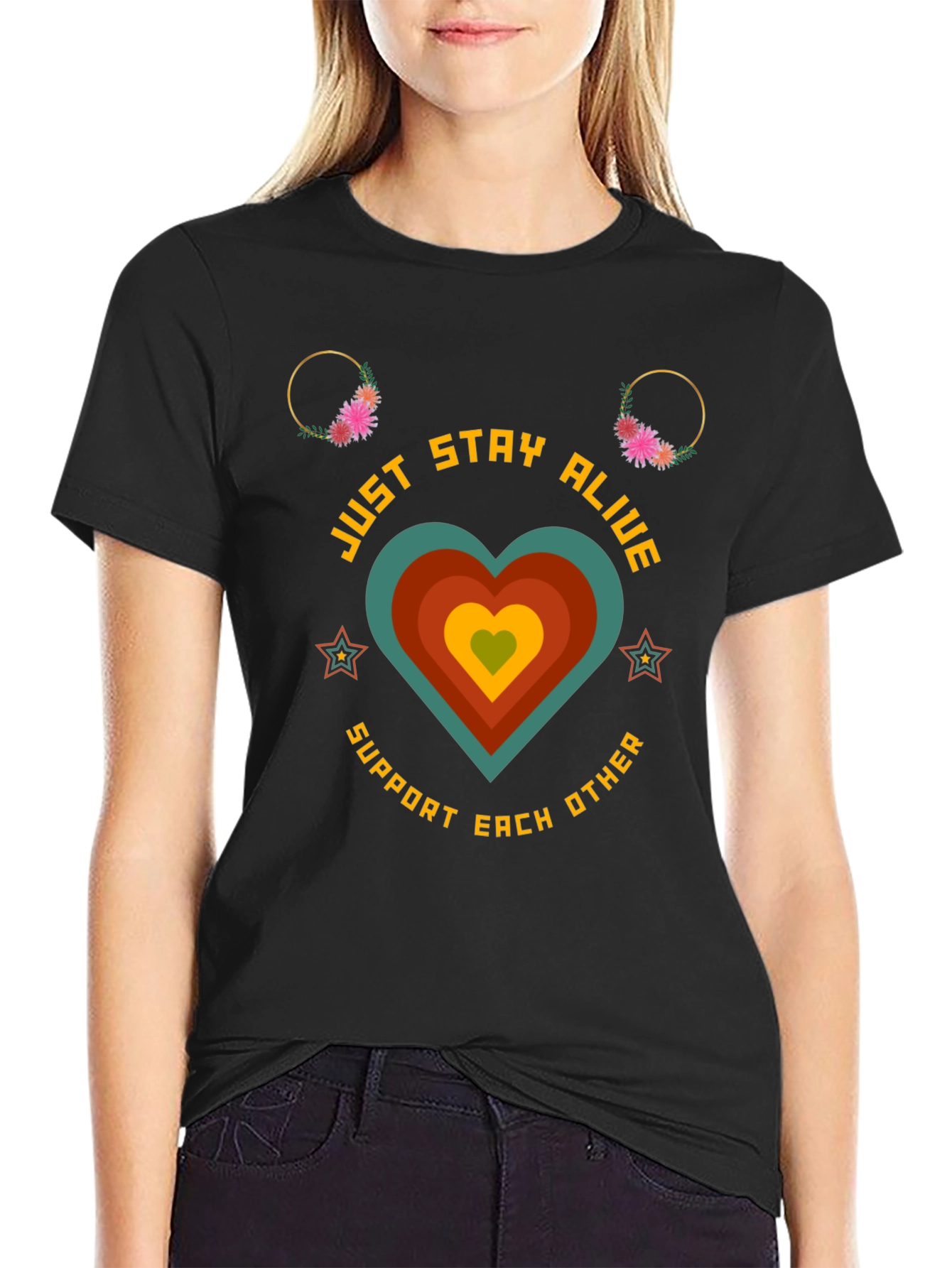 Stay Alive Graphic T-Shirt