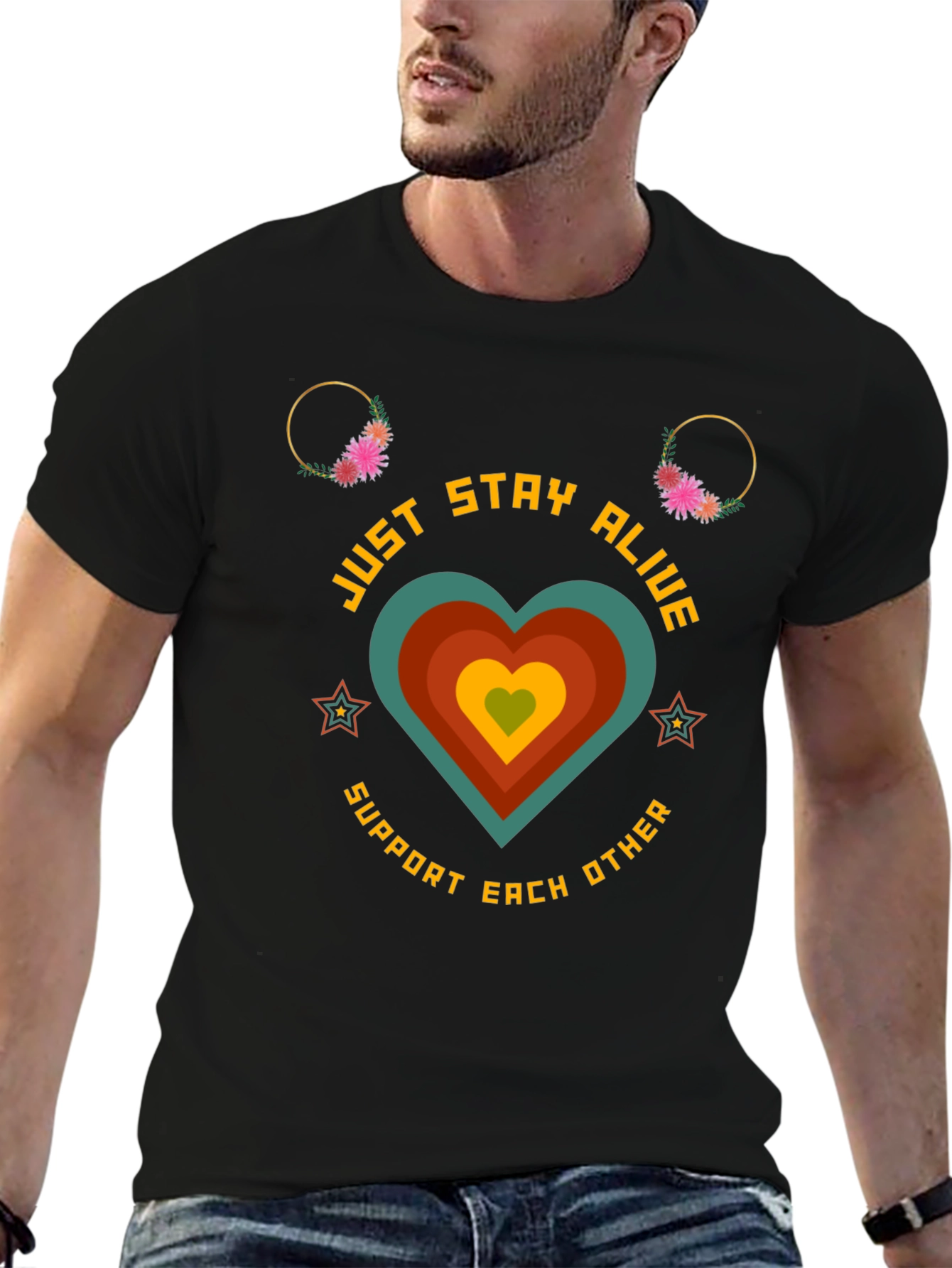 Stay Alive Graphic T-Shirt