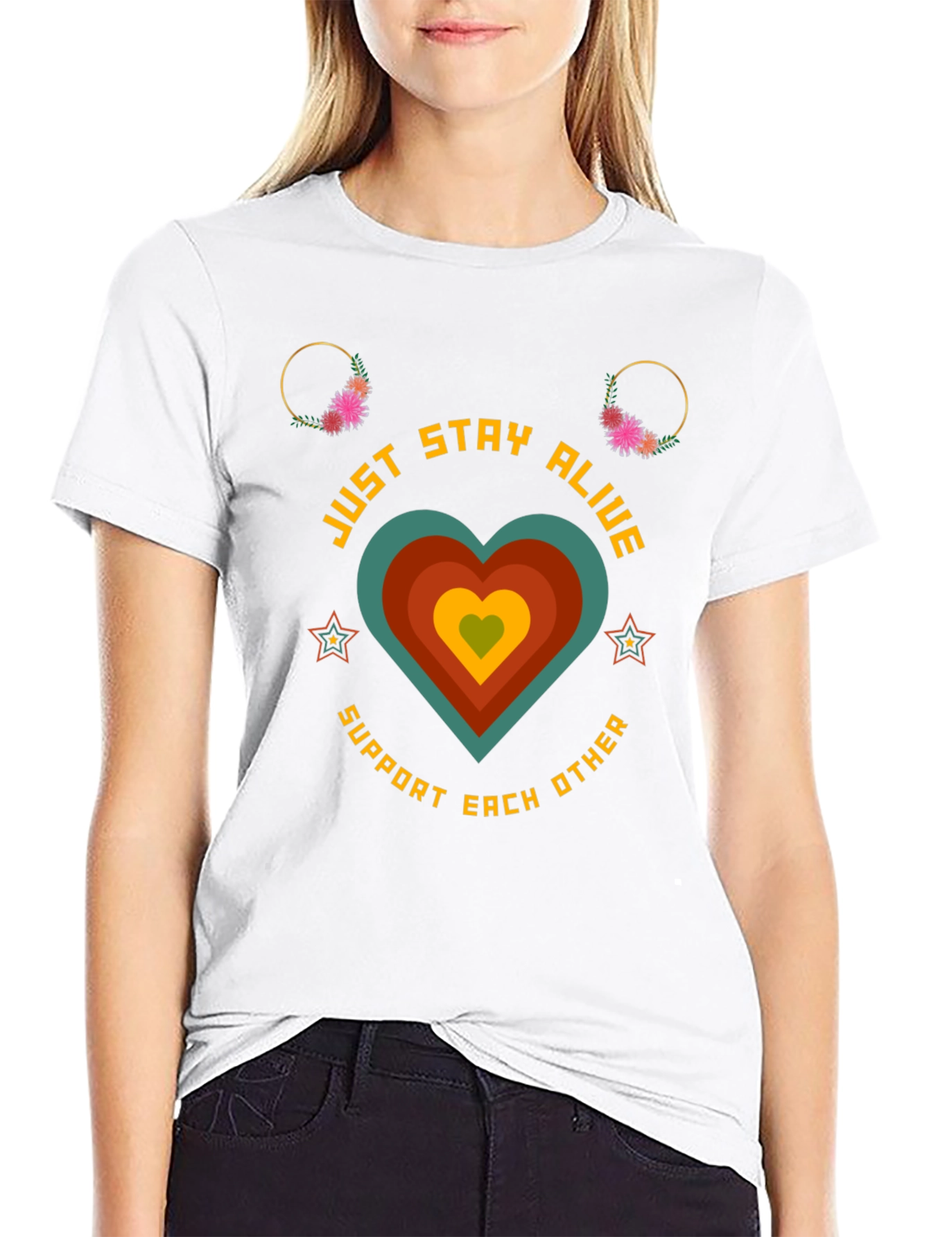 Stay Alive Graphic T-Shirt