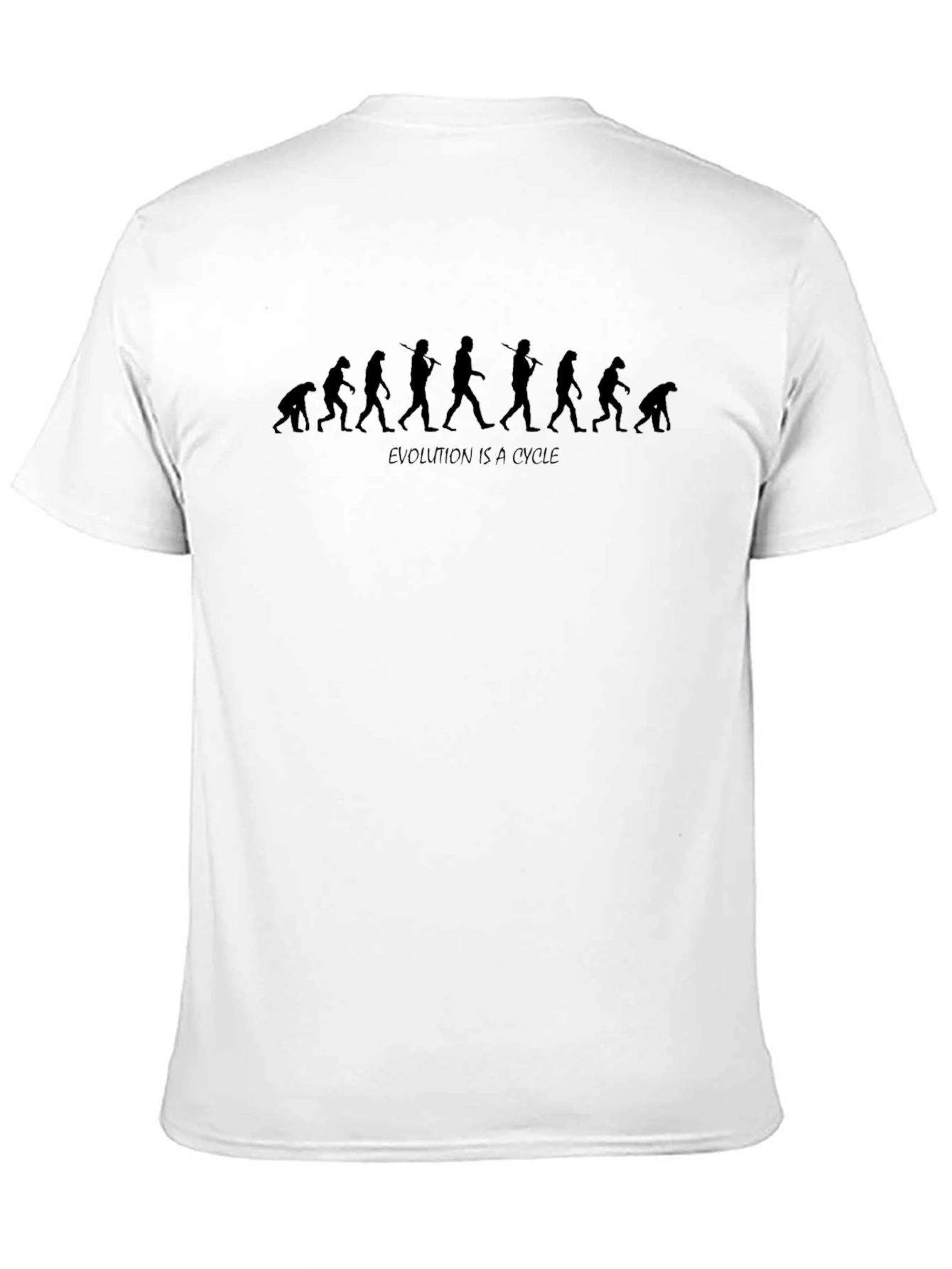 Evolution Cycle T-Shirt - Black