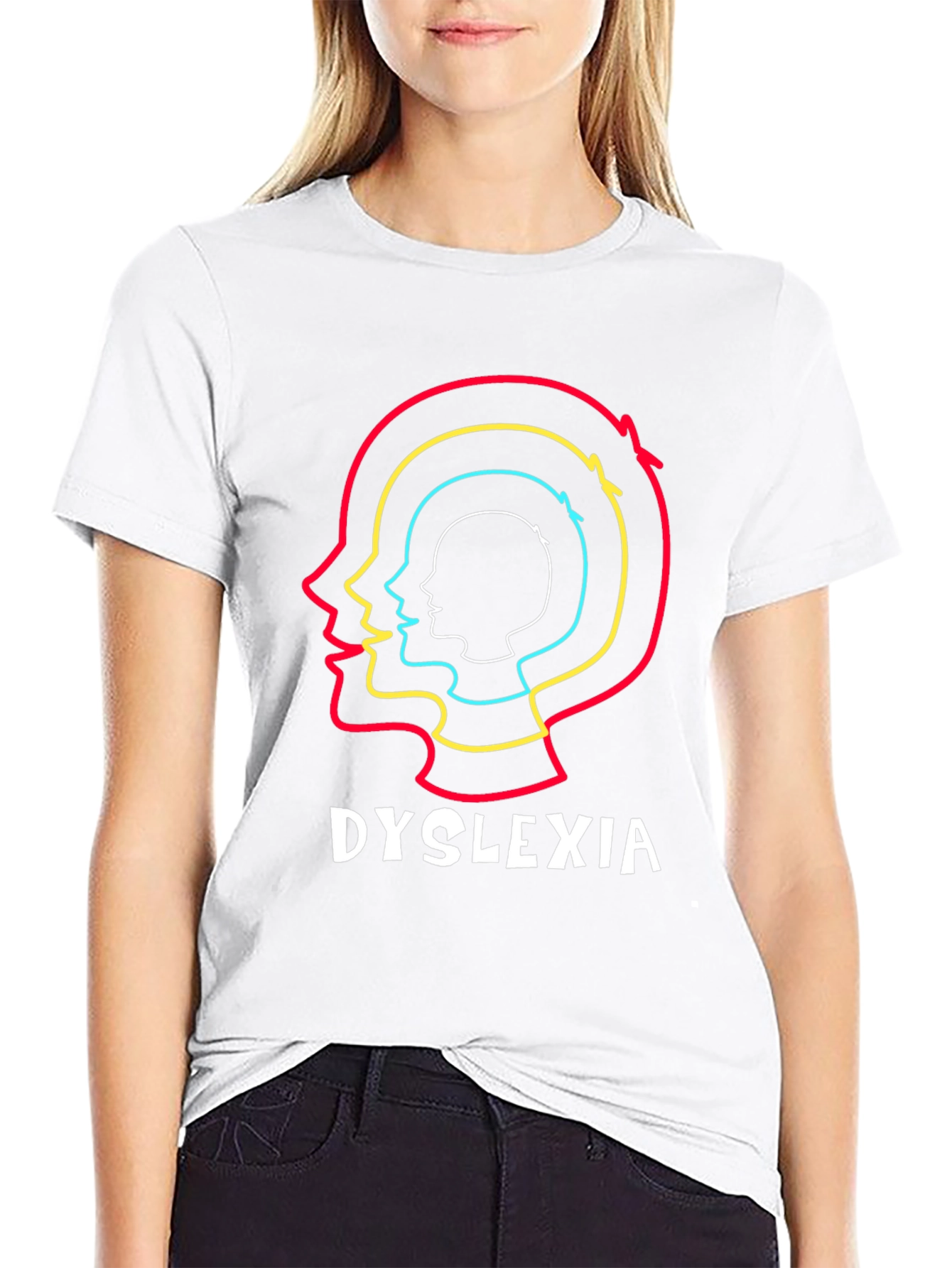 Dyslexia Awareness T-Shirt - Support Reading Differences