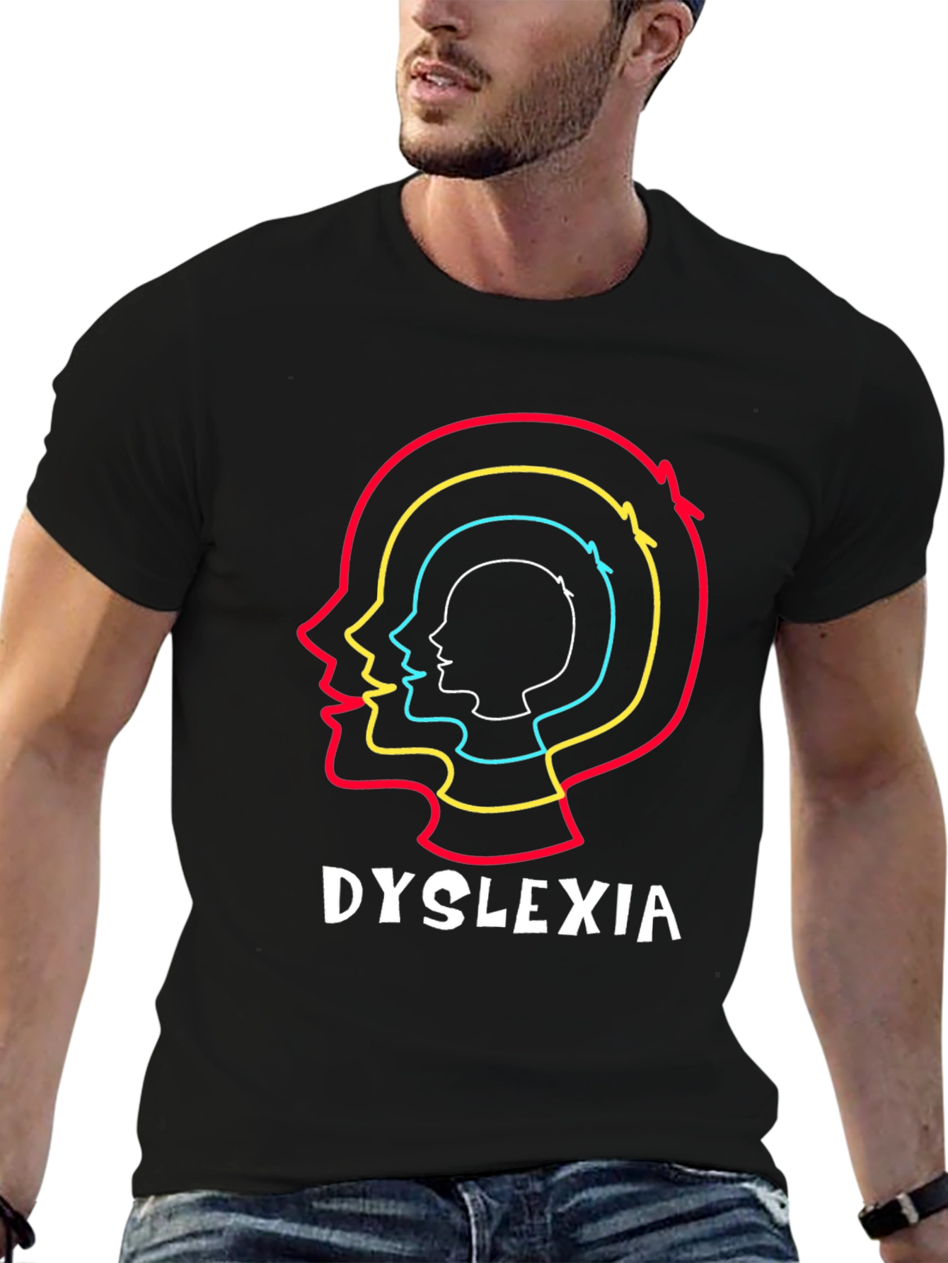 Dyslexia Awareness T-Shirt - Support Reading Differences