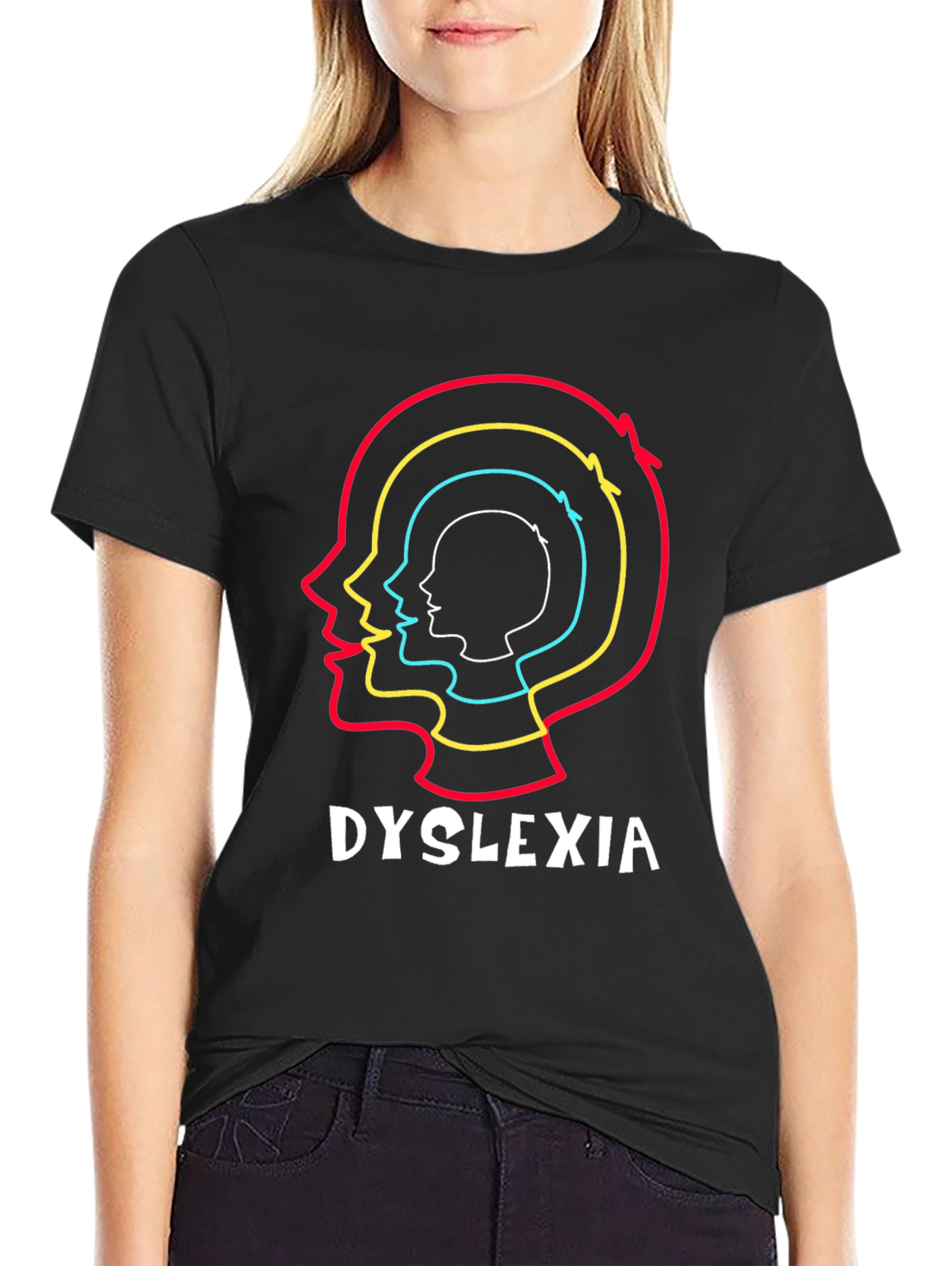 Dyslexia Awareness T-Shirt - Support Reading Differences