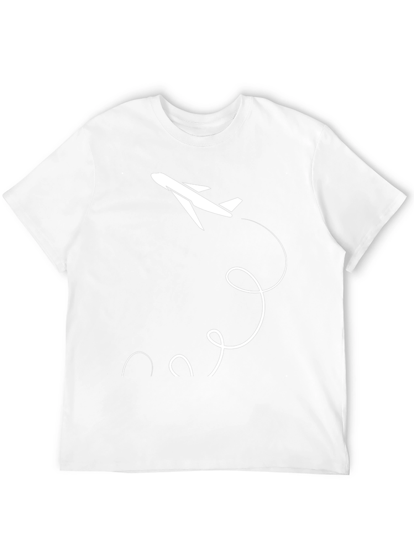 Airplane Graphic Tee - Black