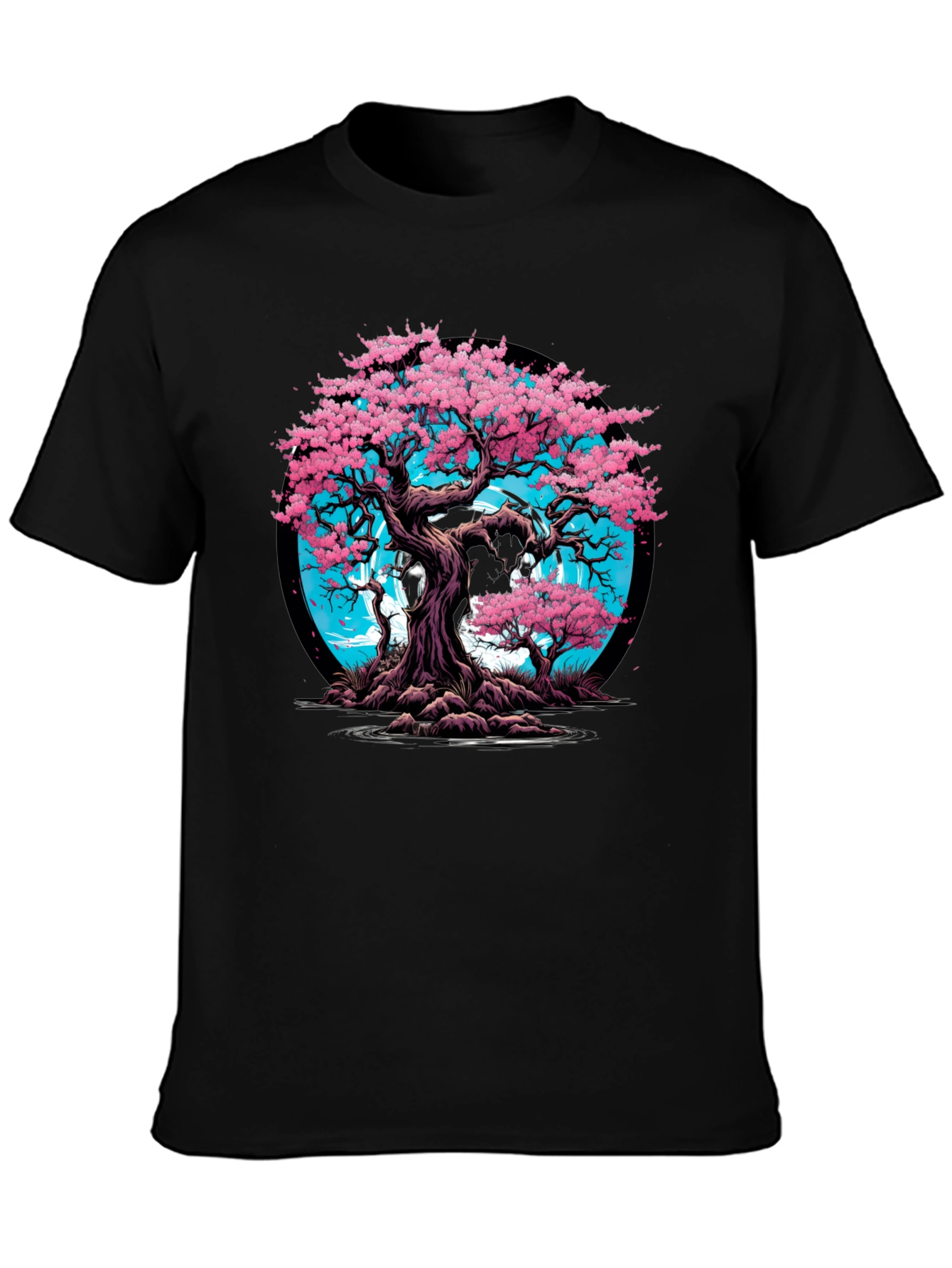 Cherry Blossom Tree Graphic Tee