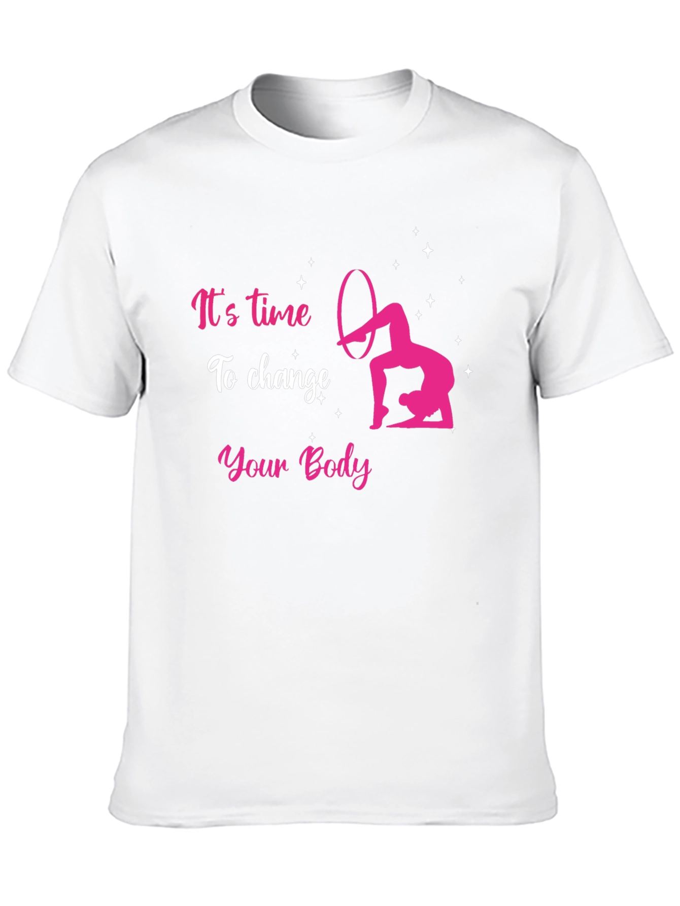Its Time To Change Your Body Black T-Shirt