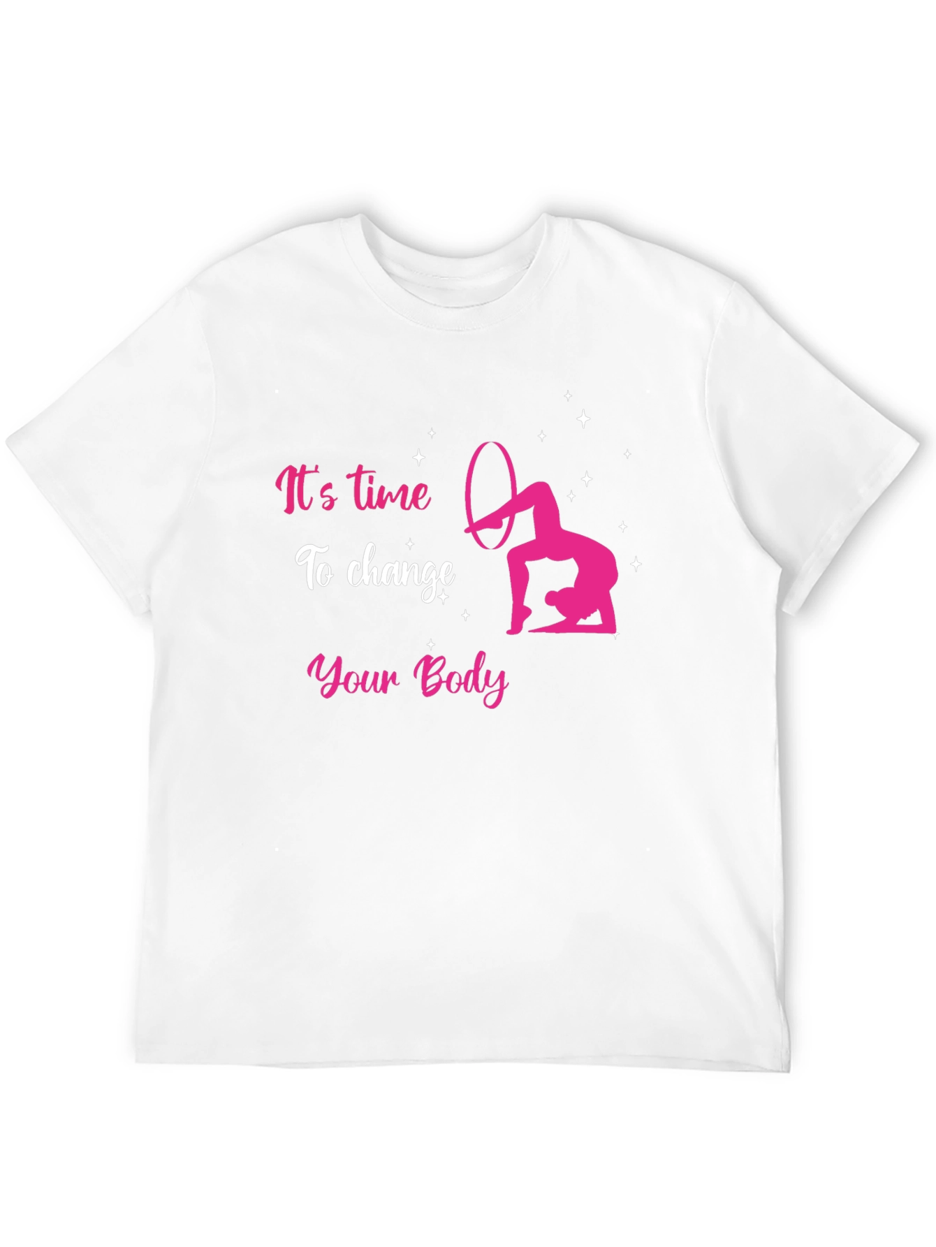 Its Time To Change Your Body Black T-Shirt