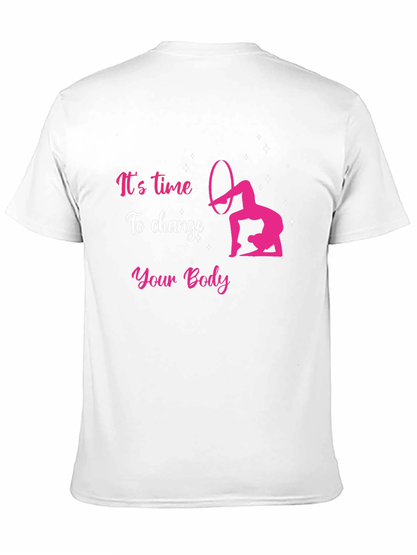 Its Time To Change Your Body Black T-Shirt