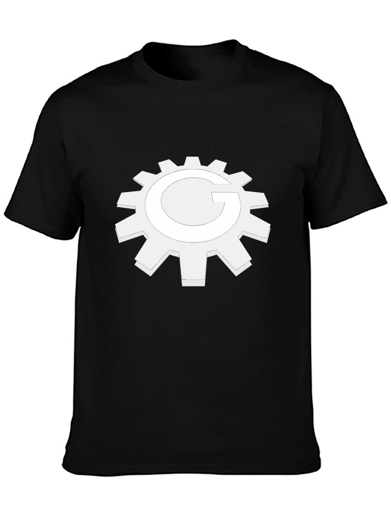 Gear G Graphic Tee - Black Cotton Blend