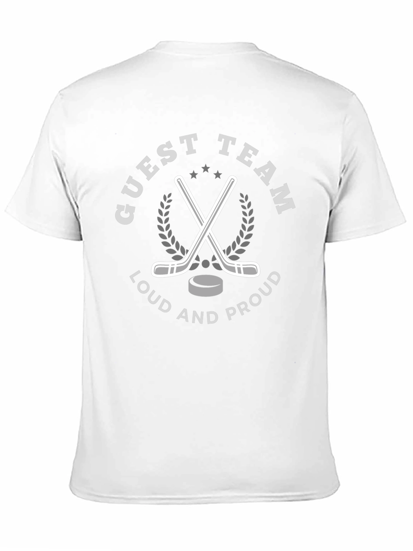 Guest Team Hockey Graphic T-Shirt
