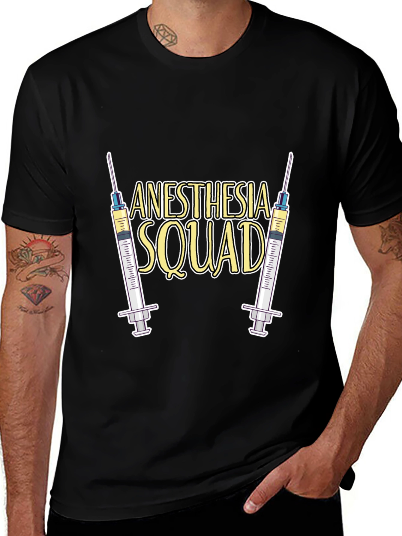 Anesthesia Squad Graphic Tee - Medical Humor