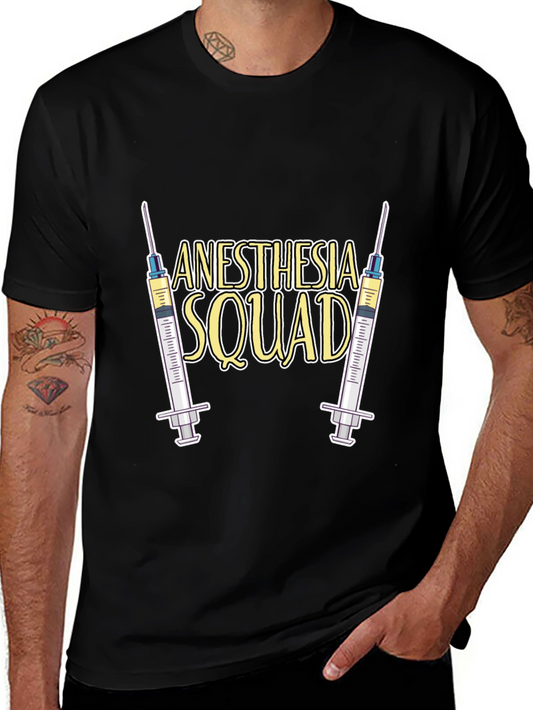 Anesthesia Squad Graphic Tee - Medical Humor