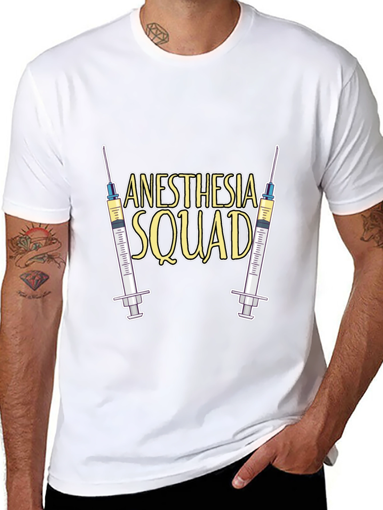 Anesthesia Squad Graphic Tee - Medical Humor