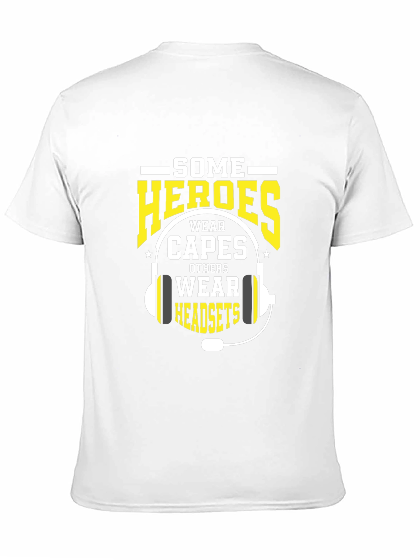 Heroes Wear Headsets T-Shirt - Call Center Apparel