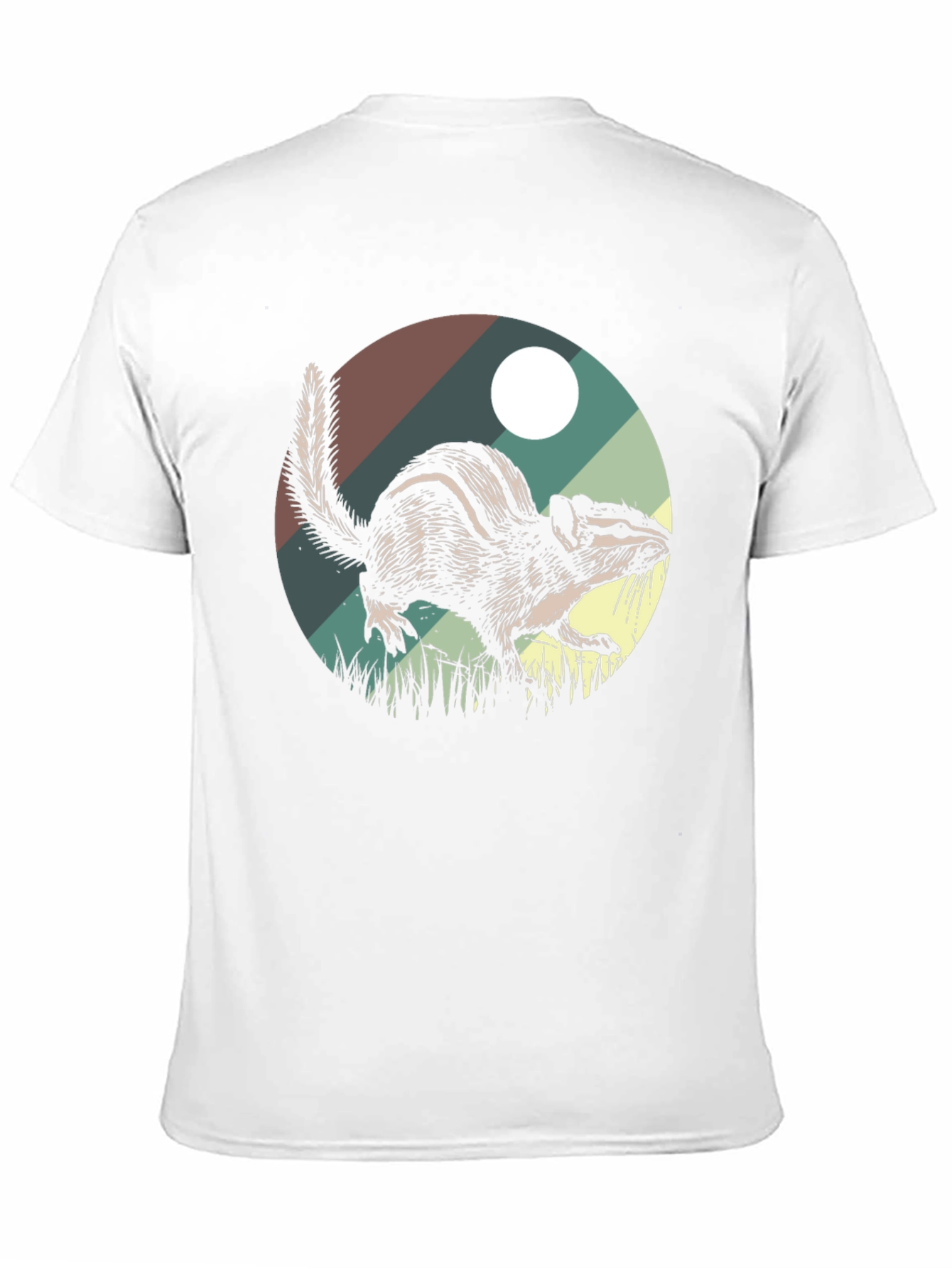 Chipmunk Graphic Tee - Nature Inspired Design