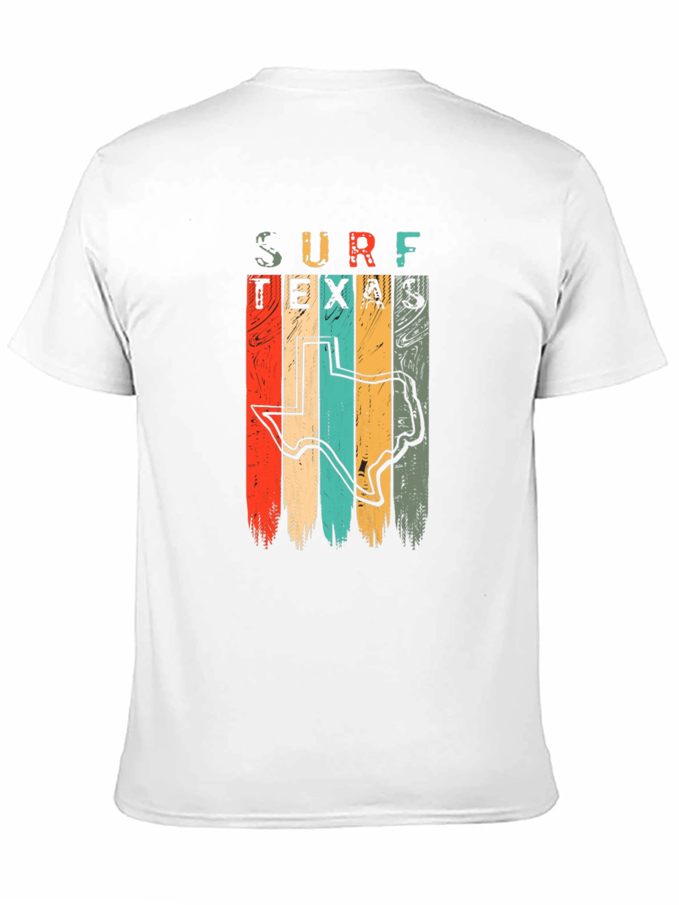 Surf Texas Retro Graphic T-Shirt