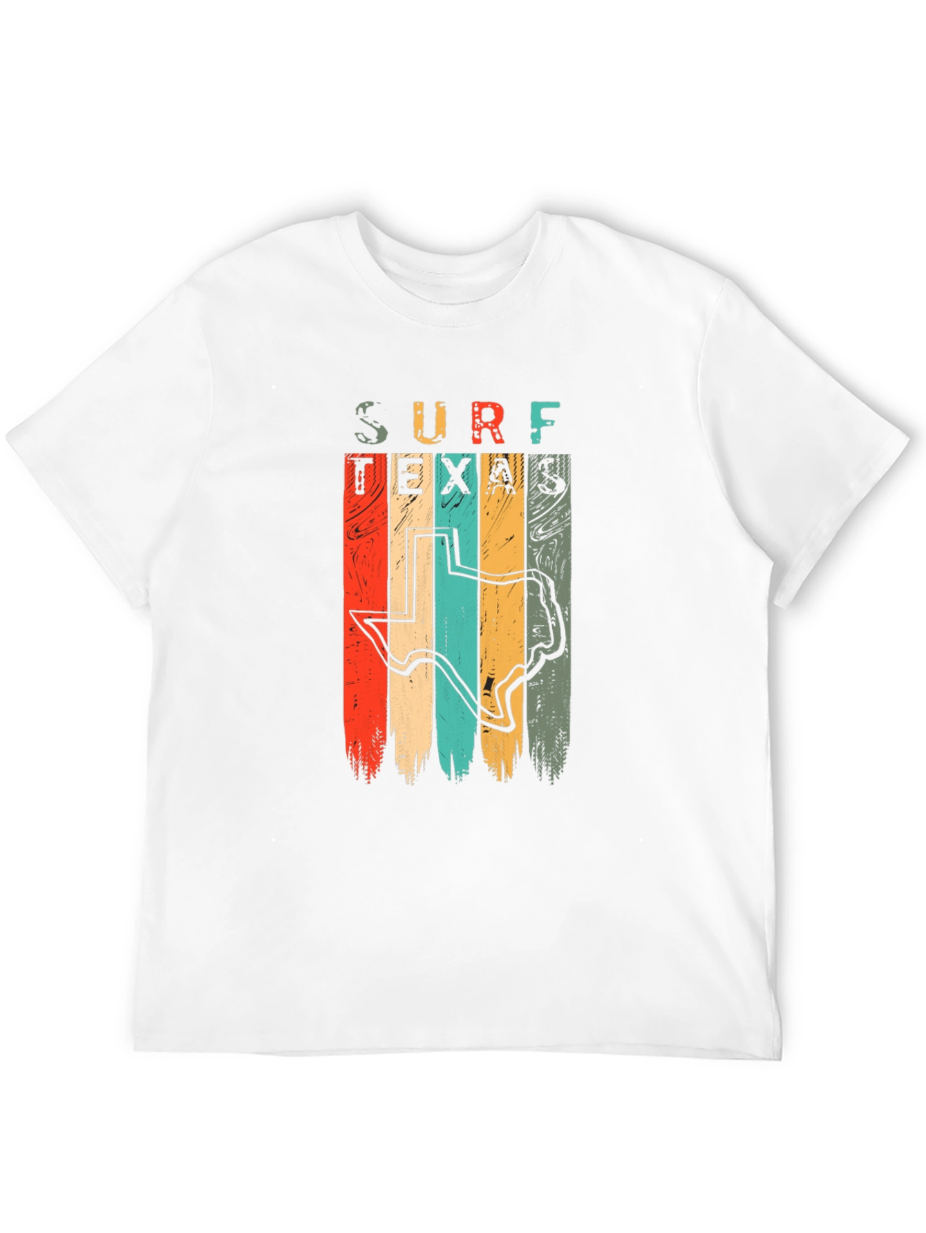 Surf Texas Retro Graphic T-Shirt