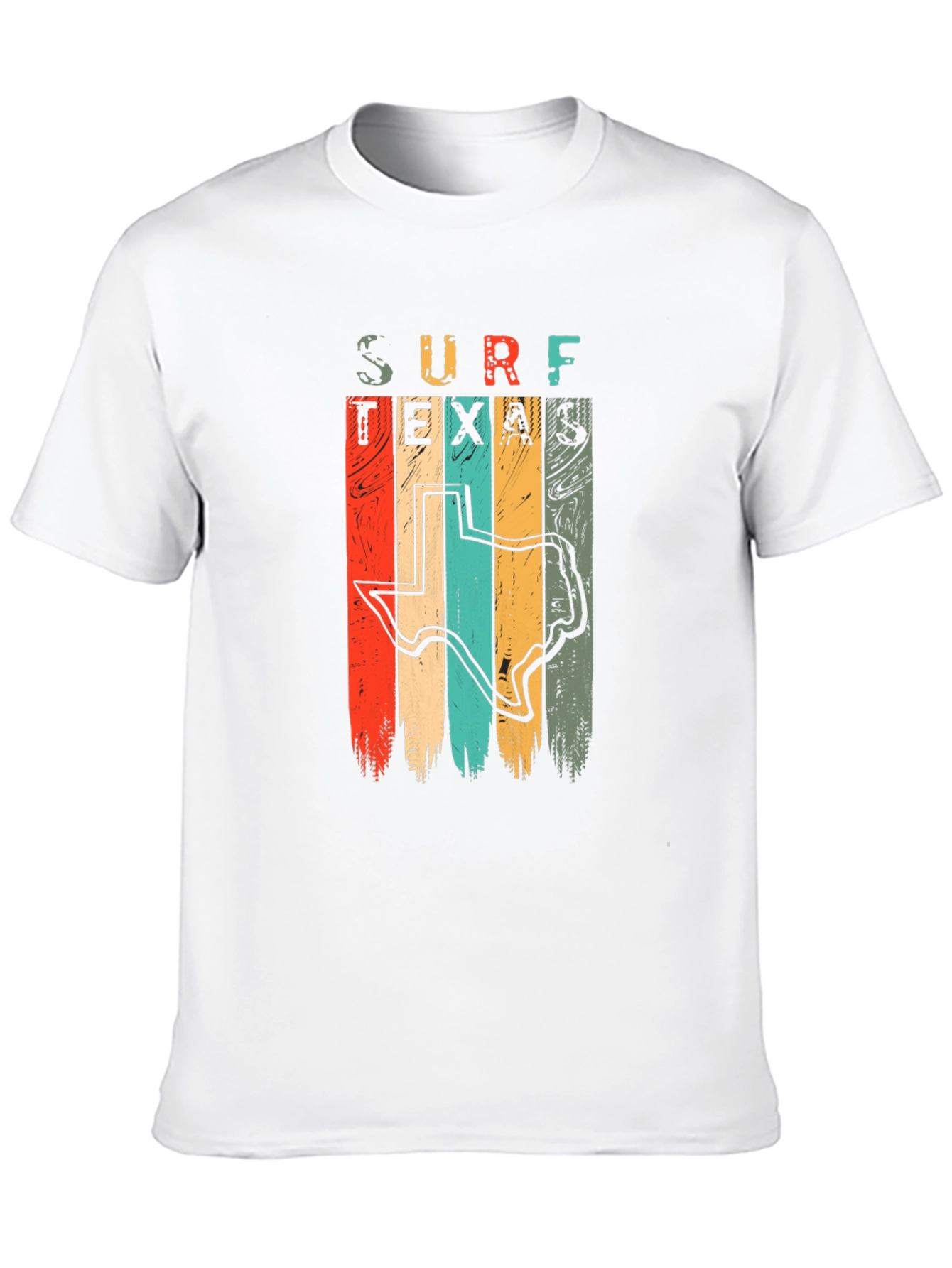 Surf Texas Retro Graphic T-Shirt