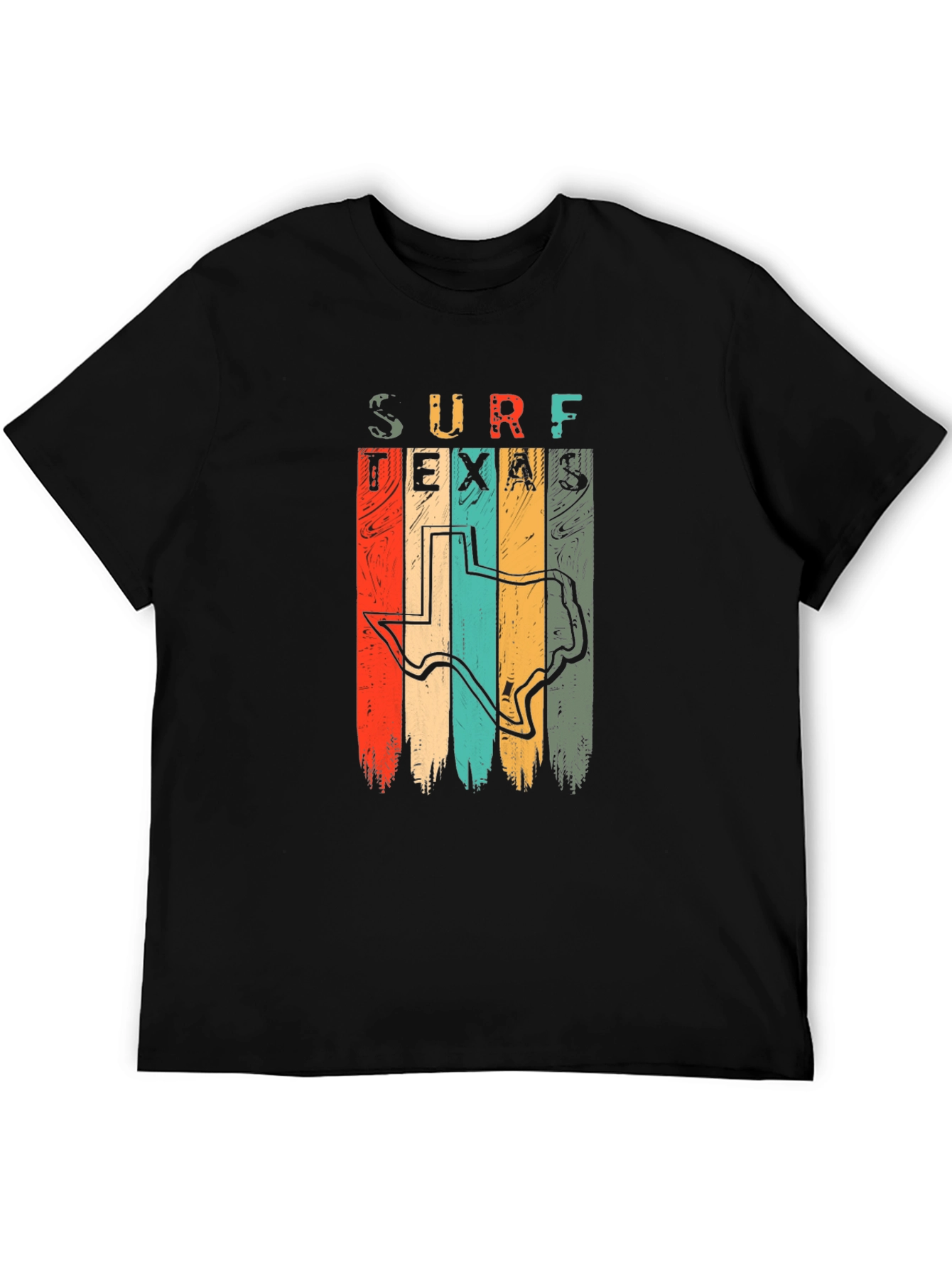 Surf Texas Retro Graphic T-Shirt
