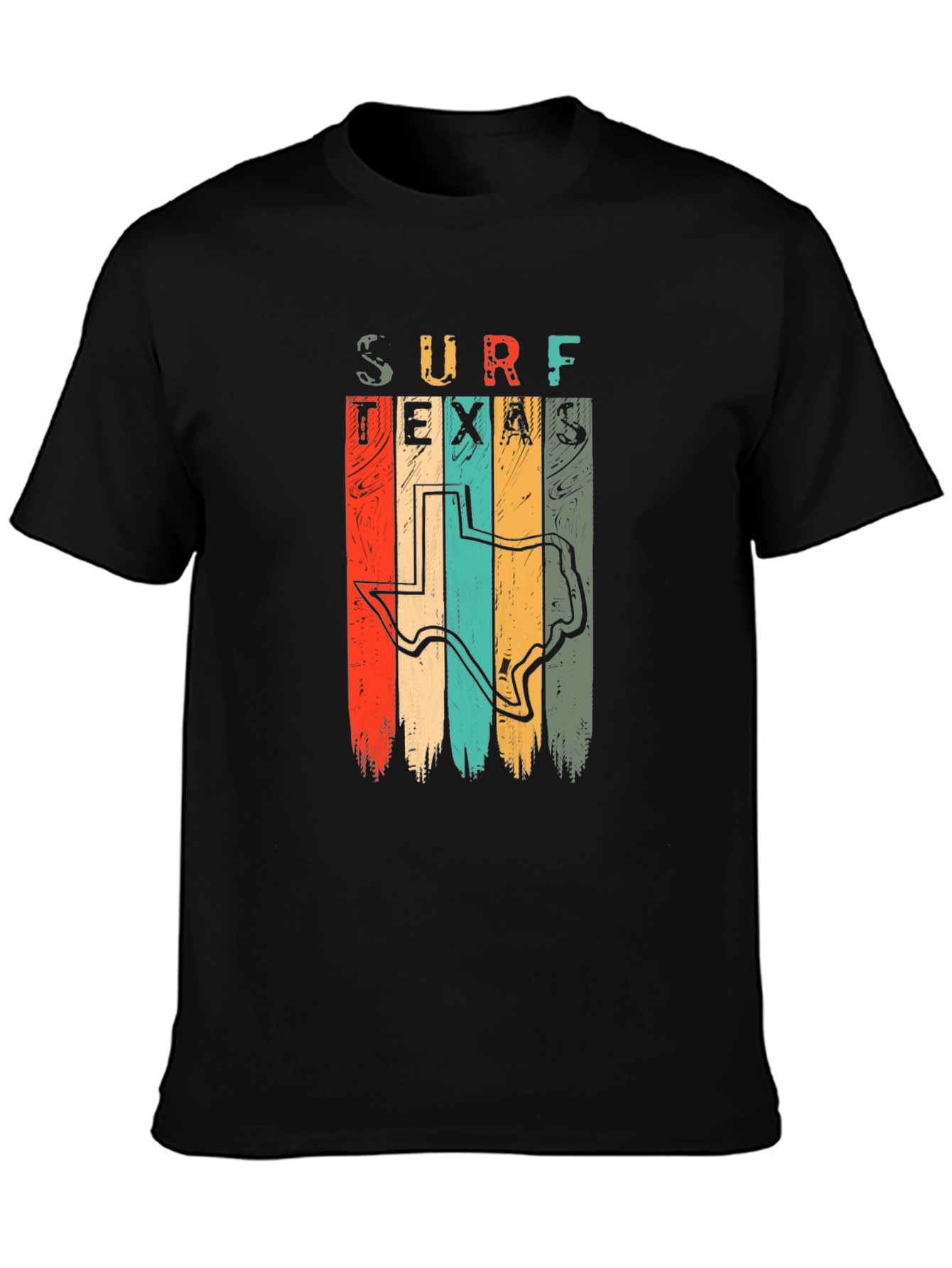 Surf Texas Retro Graphic T-Shirt