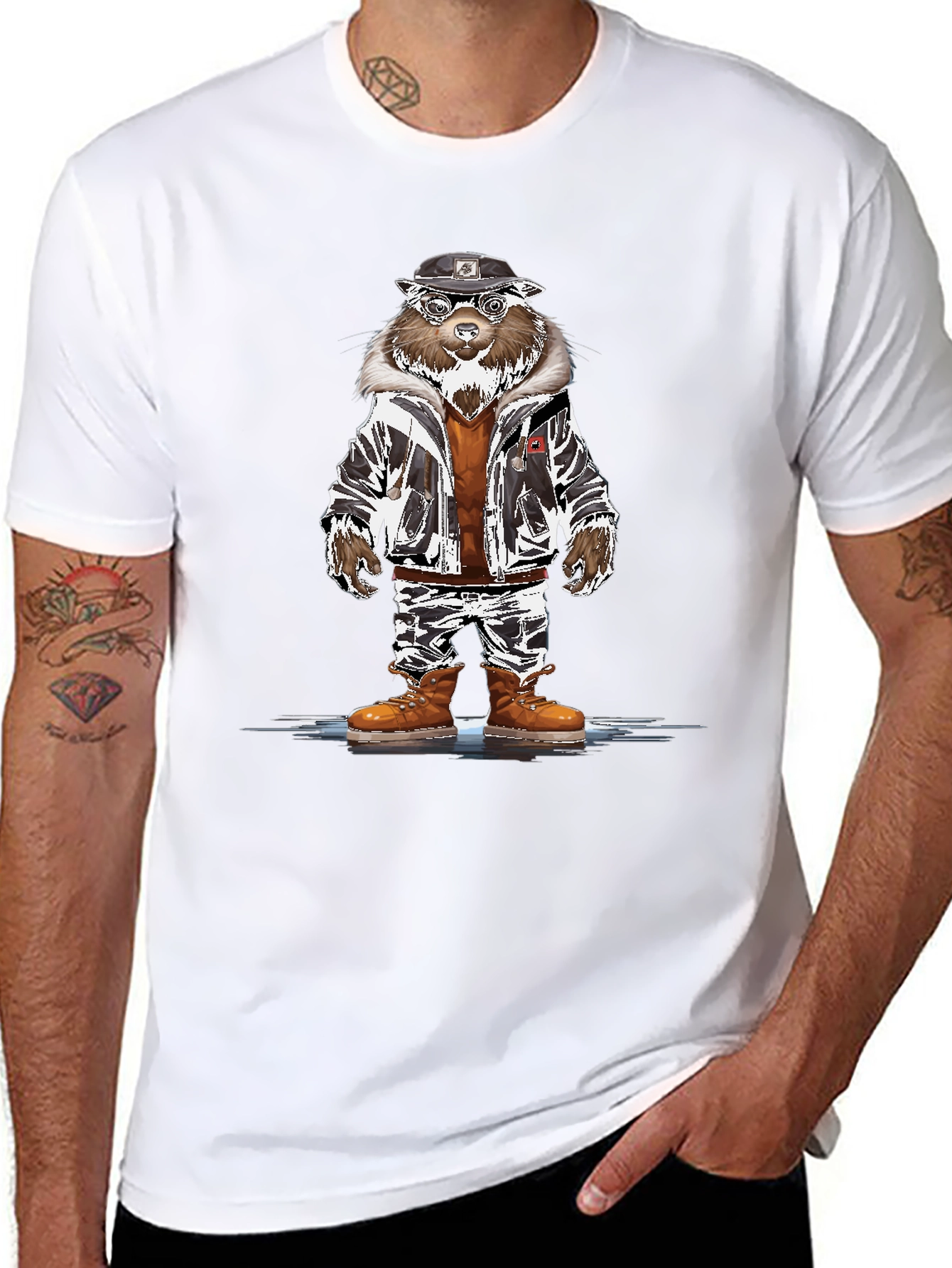 Urban Bear Graphic Tee