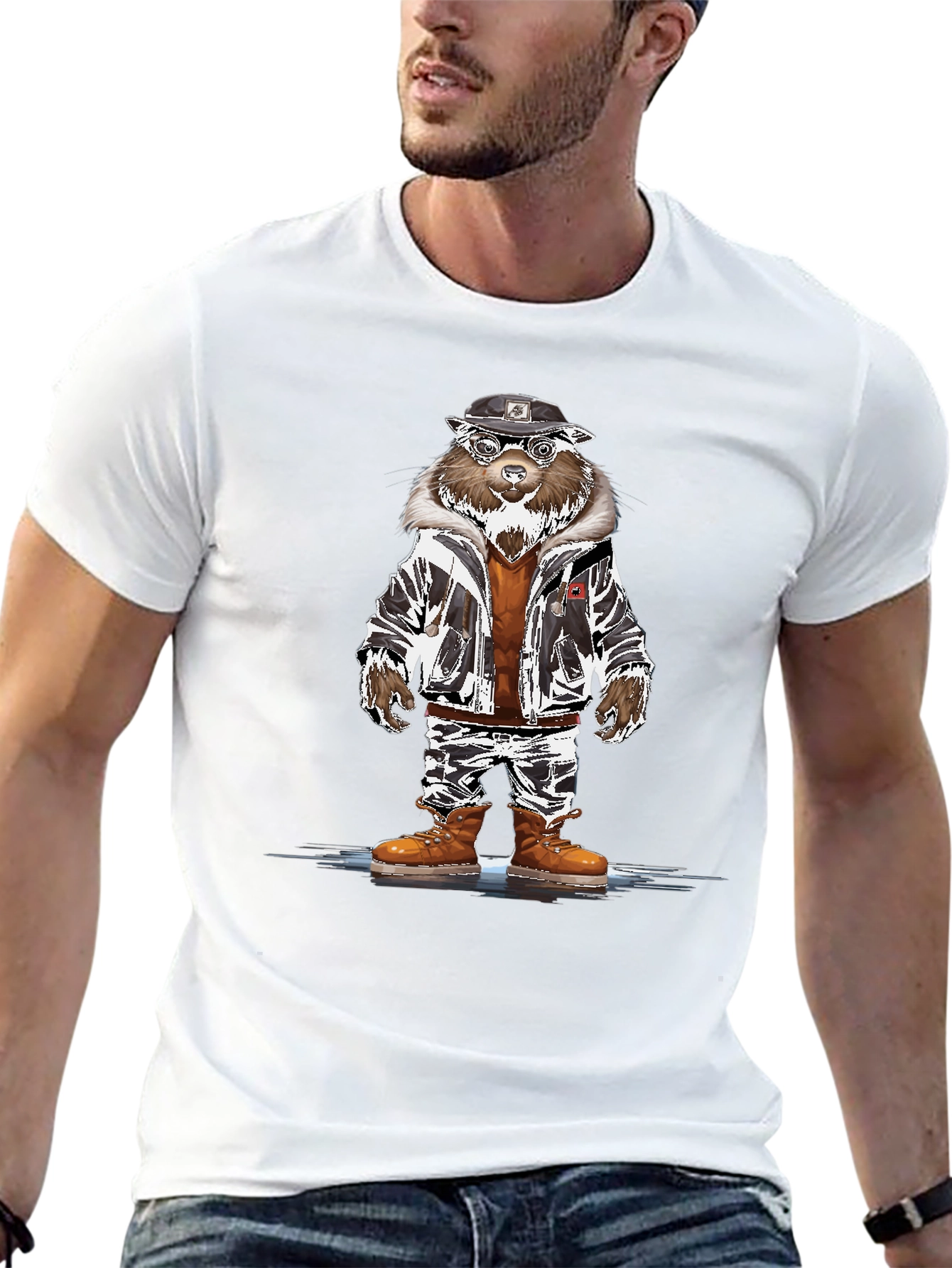 Urban Bear Graphic Tee