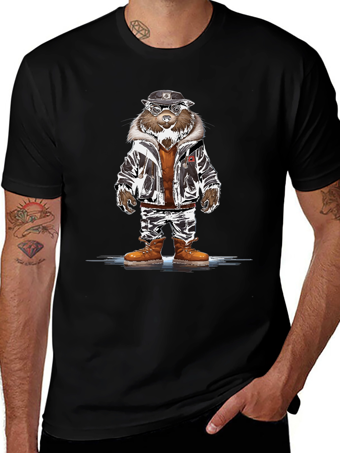 Urban Bear Graphic Tee
