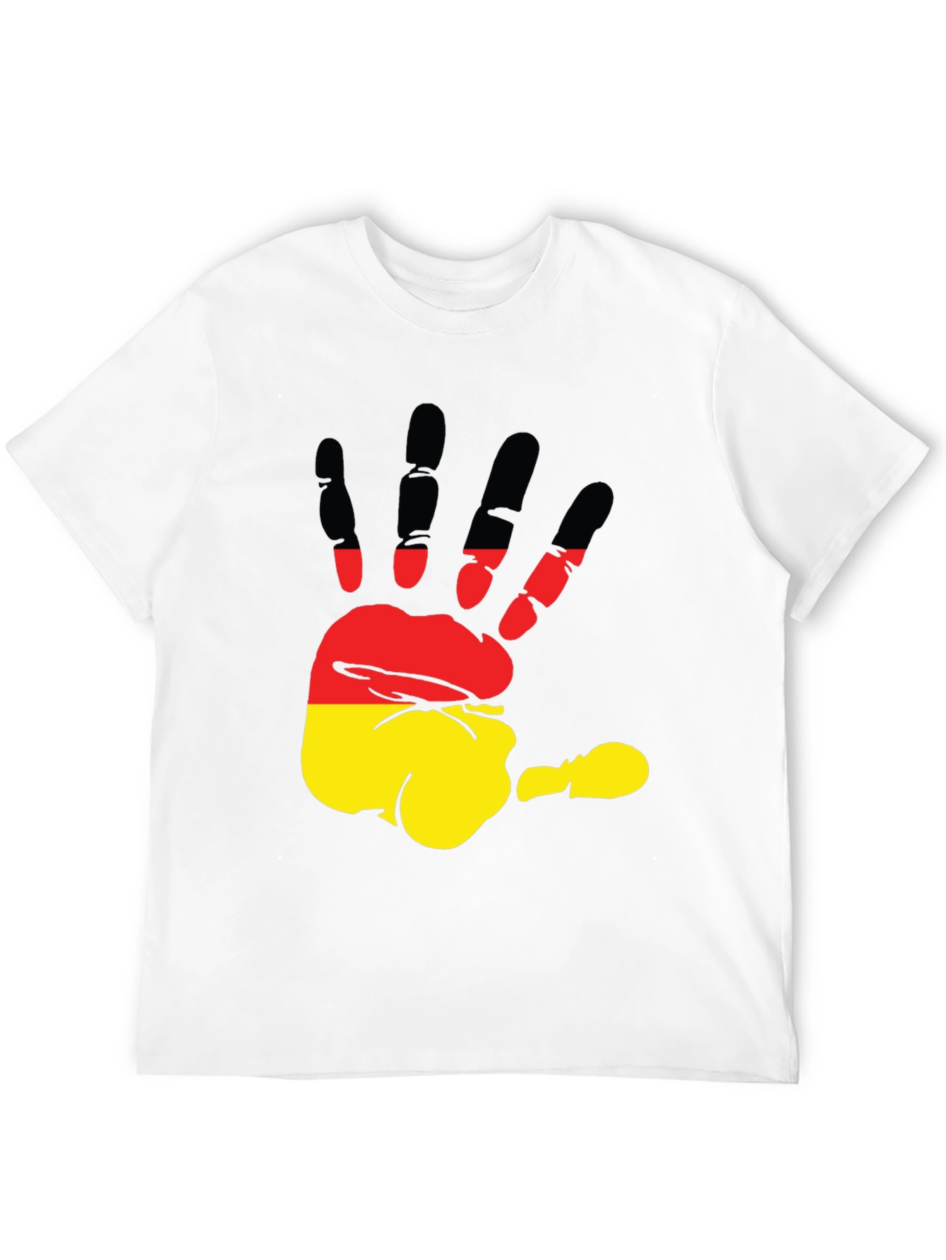 German Flag Handprint T-Shirt | Deutschland Pride Tee