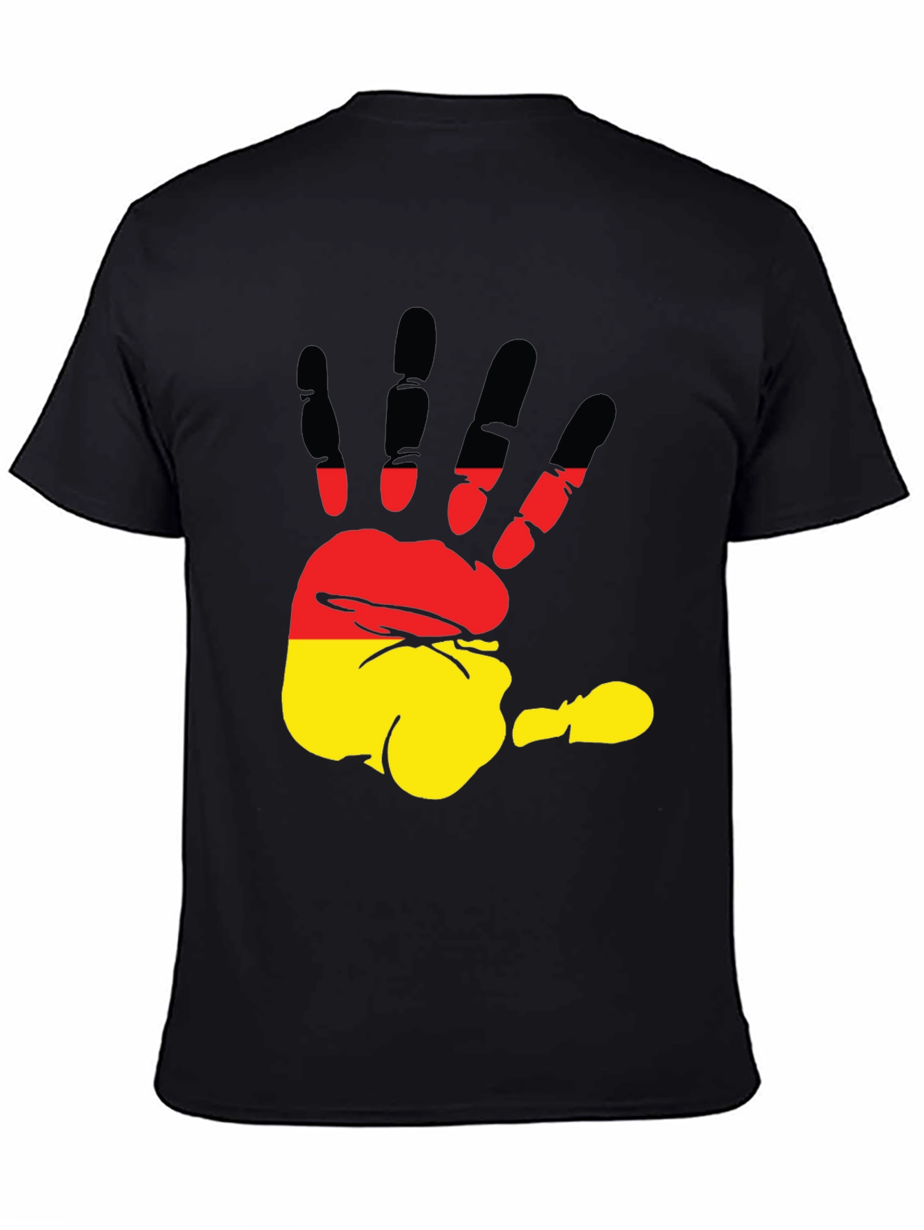 German Flag Handprint T-Shirt | Deutschland Pride Tee