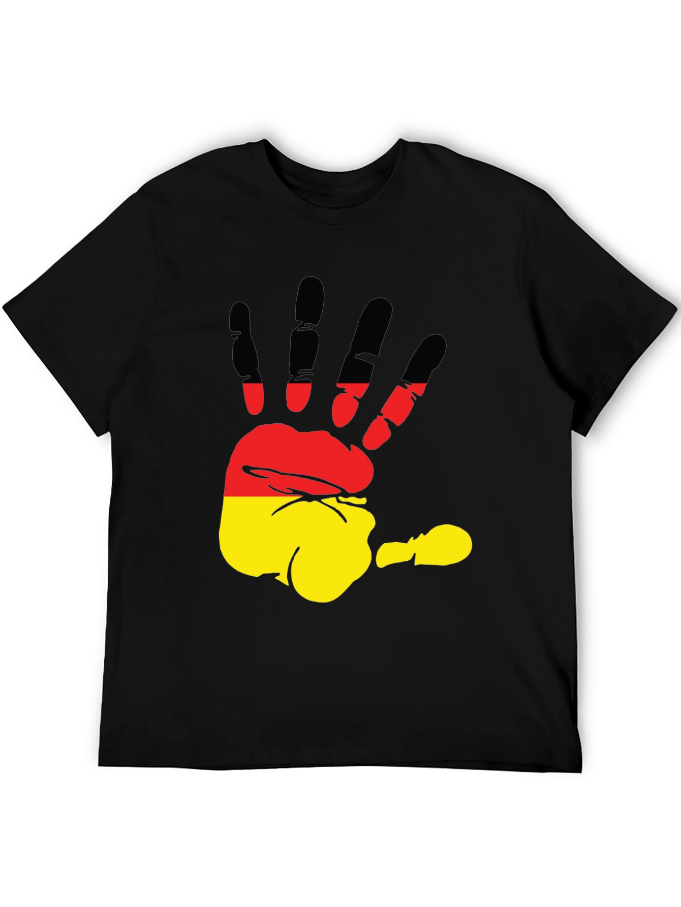 German Flag Handprint T-Shirt | Deutschland Pride Tee