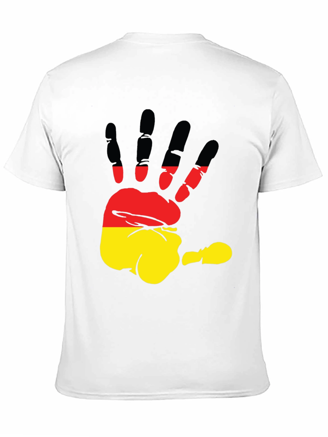 German Flag Handprint T-Shirt | Deutschland Pride Tee