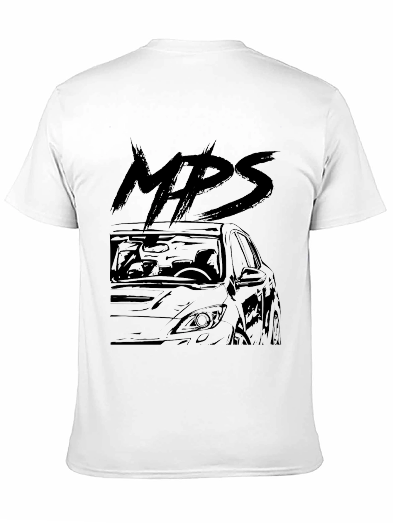 MPS Car Graphic Black T-Shirt