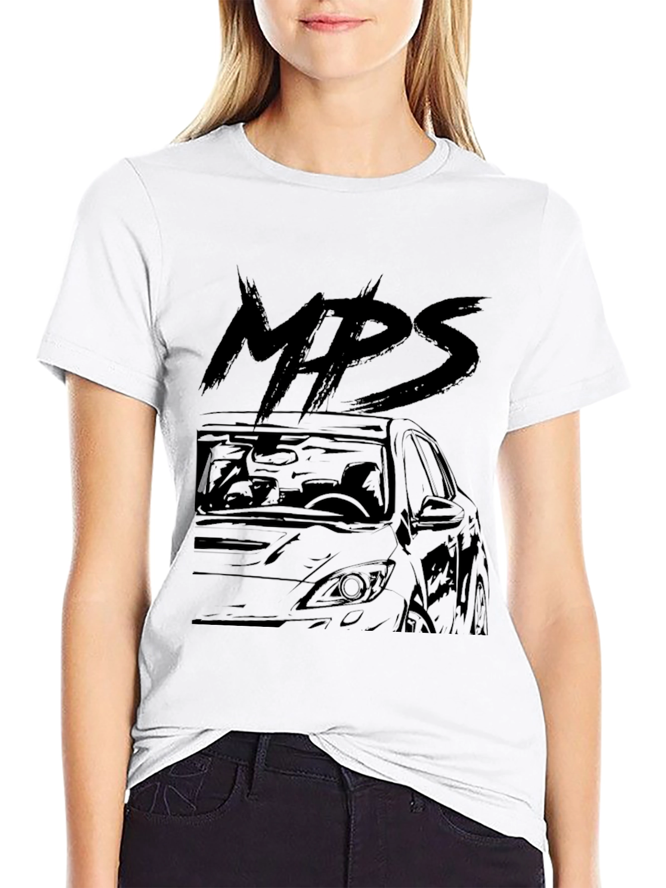 MPS Car Graphic Black T-Shirt