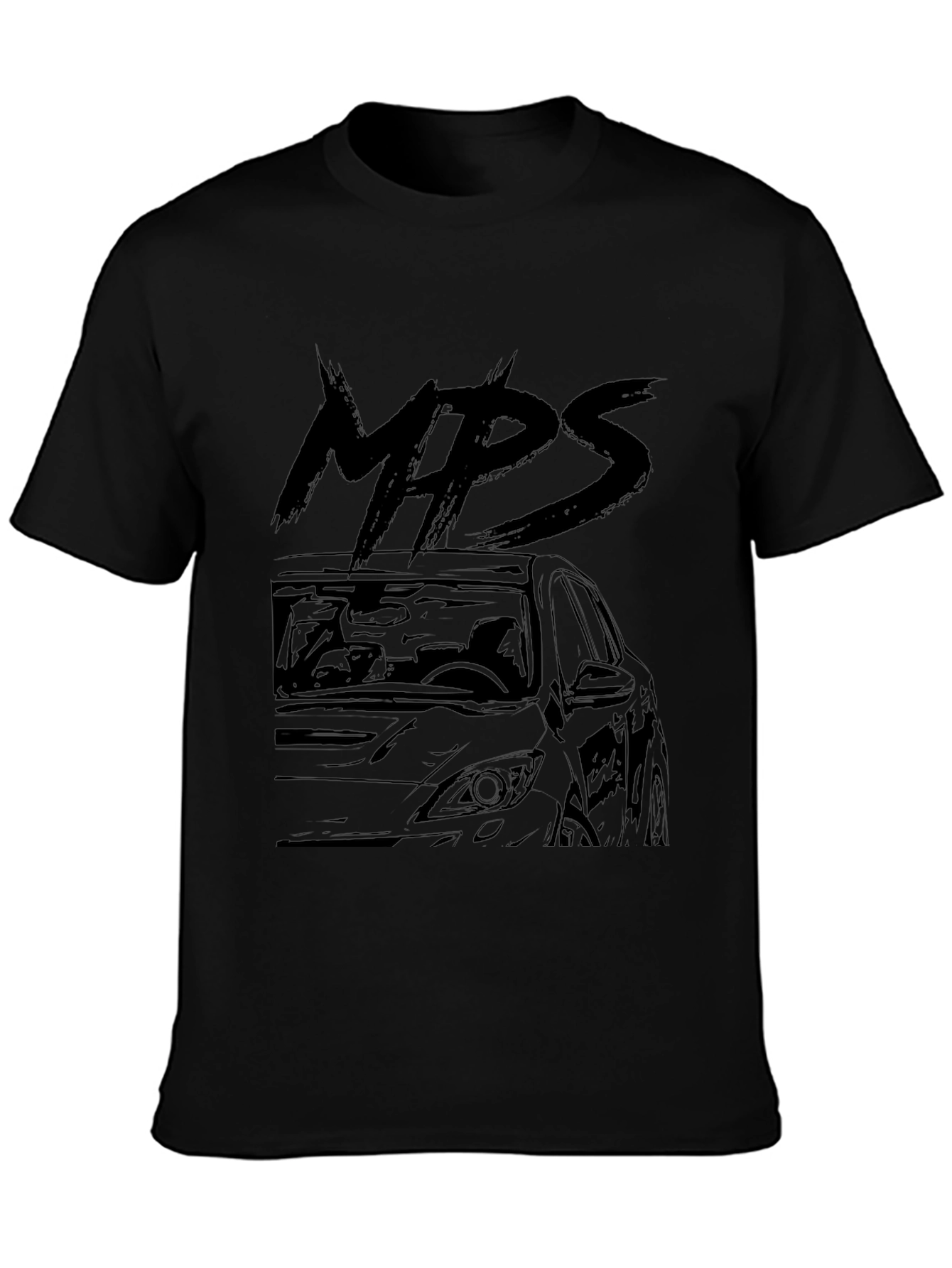 MPS Car Graphic Black T-Shirt