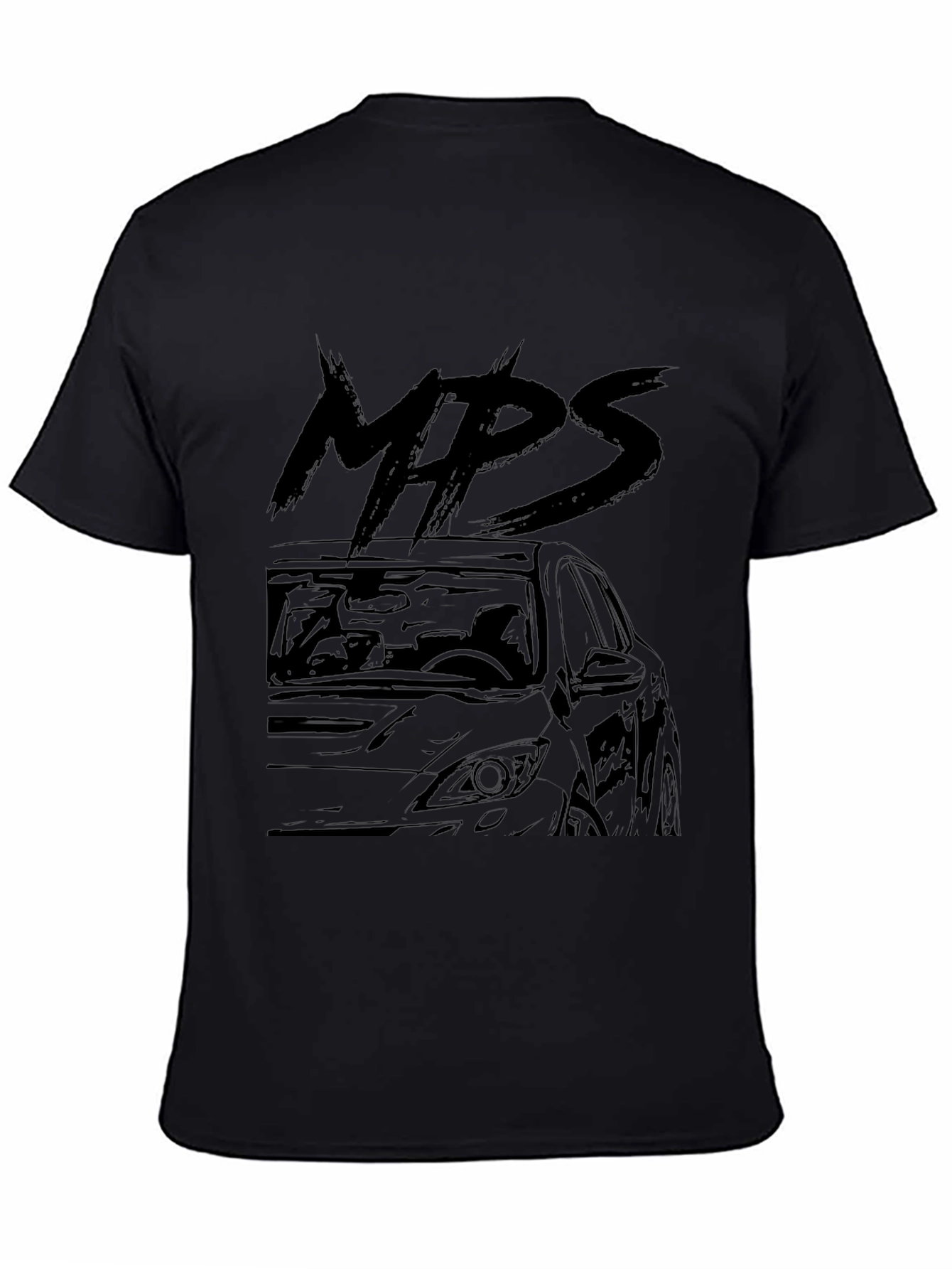 MPS Car Graphic Black T-Shirt