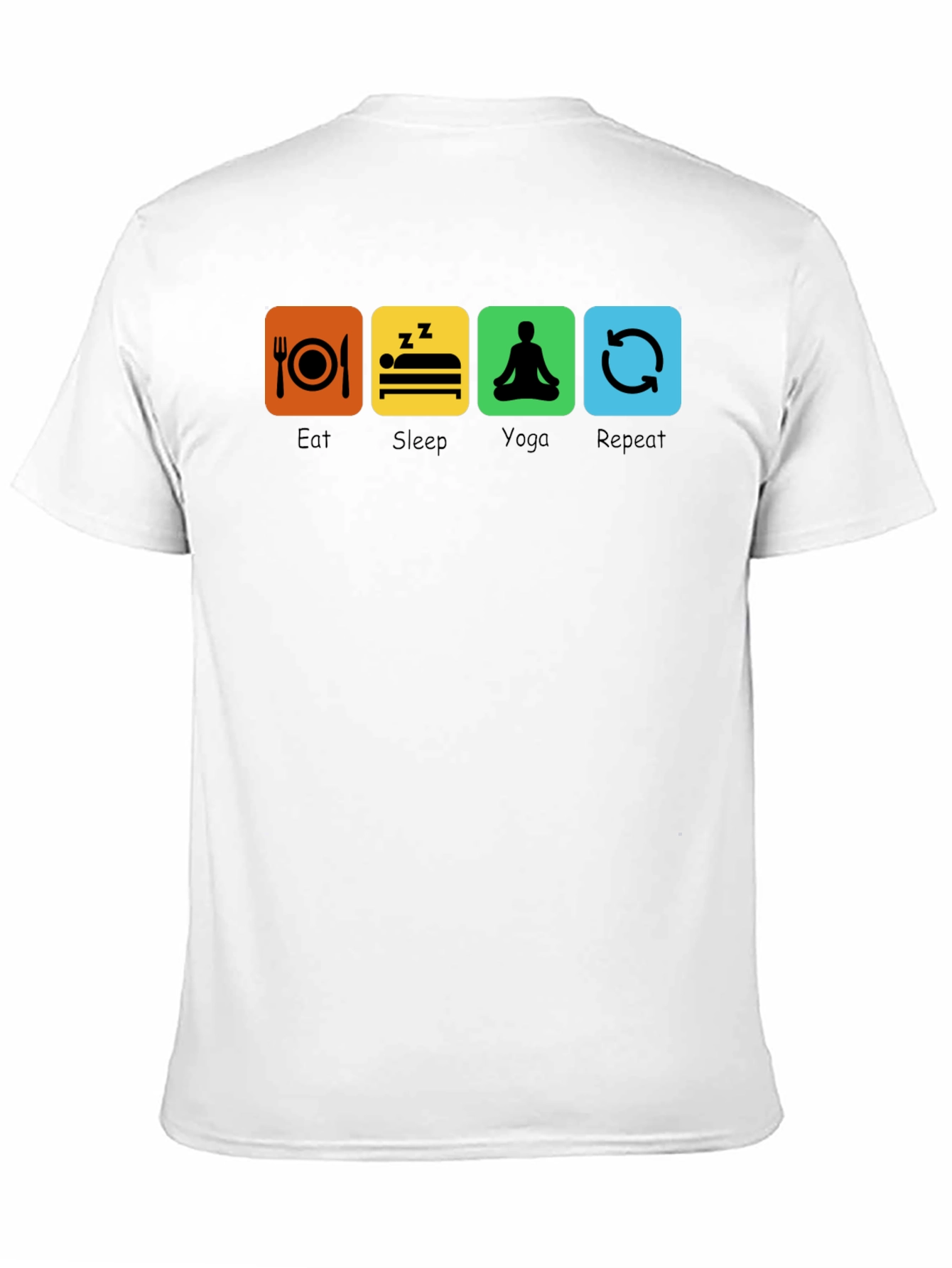 Eat Sleep Yoga Repeat T-Shirt