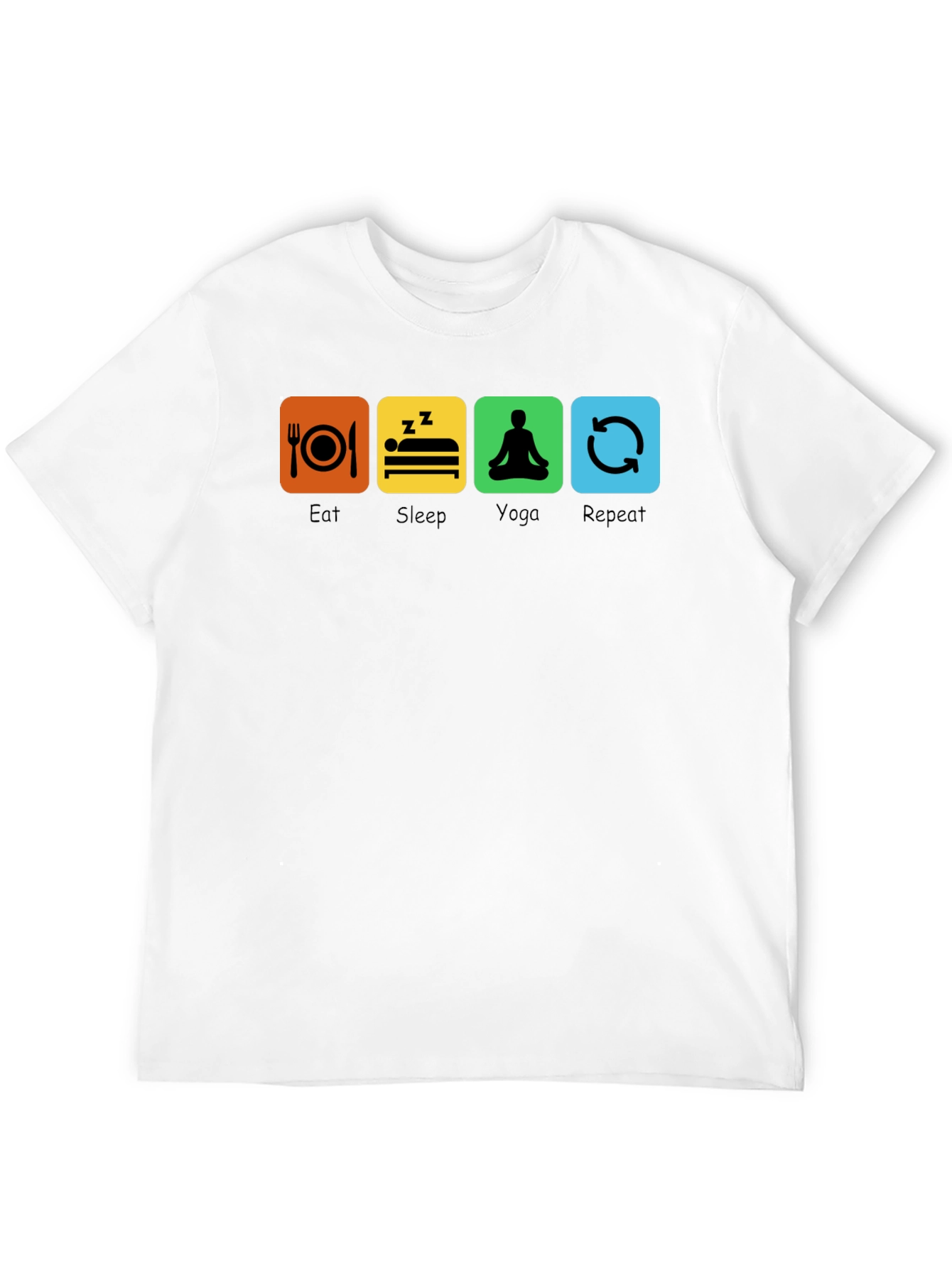 Eat Sleep Yoga Repeat T-Shirt