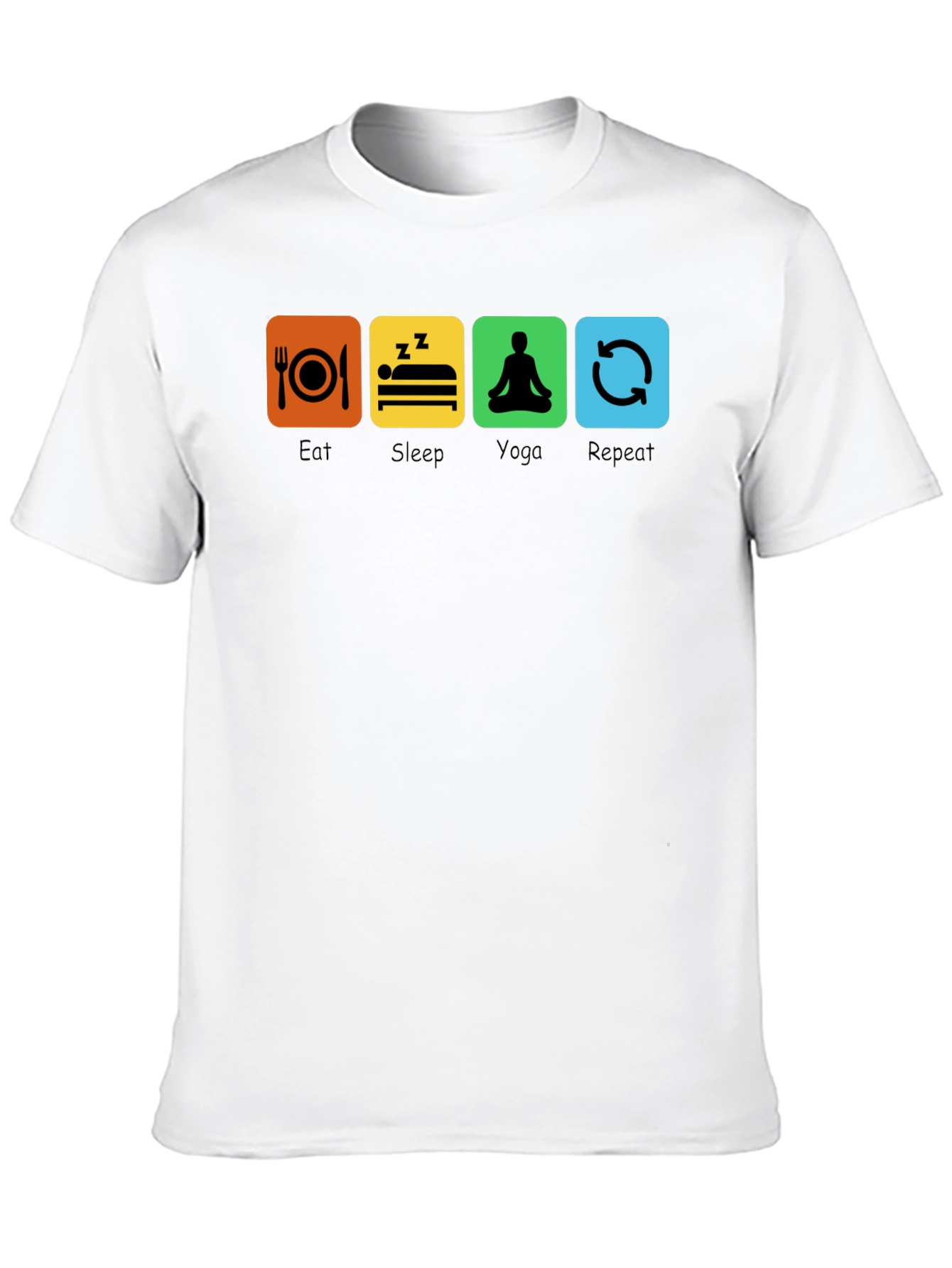 Eat Sleep Yoga Repeat T-Shirt