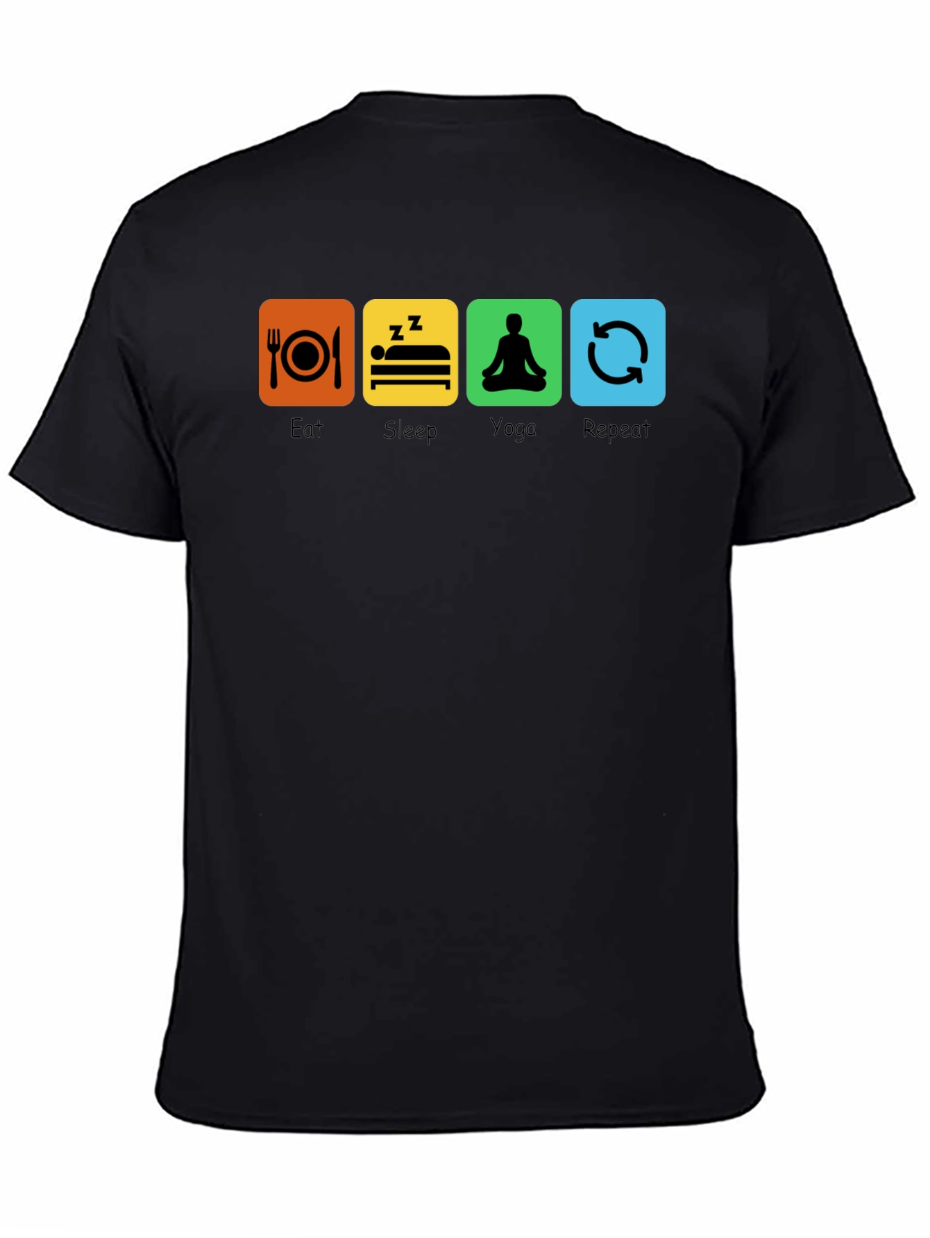 Eat Sleep Yoga Repeat T-Shirt