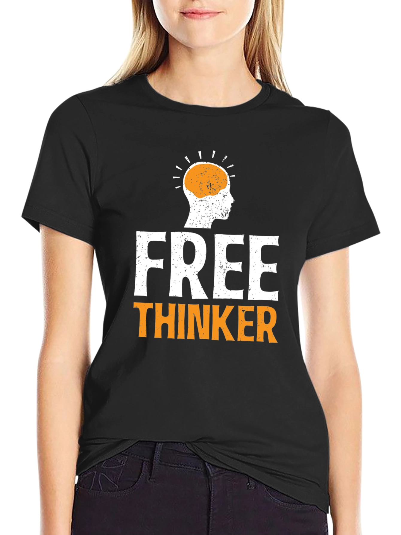 Free Thinker Graphic T-Shirt - Express Your Individuality