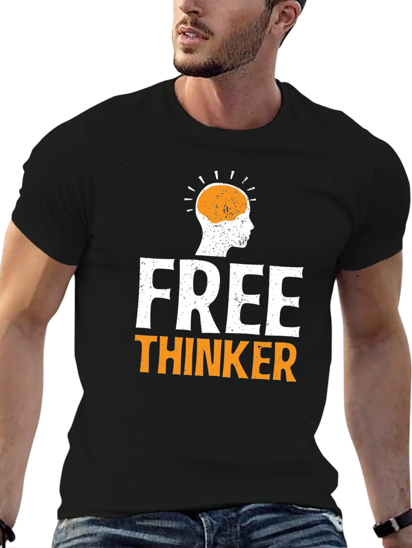 Free Thinker Graphic T-Shirt - Express Your Individuality
