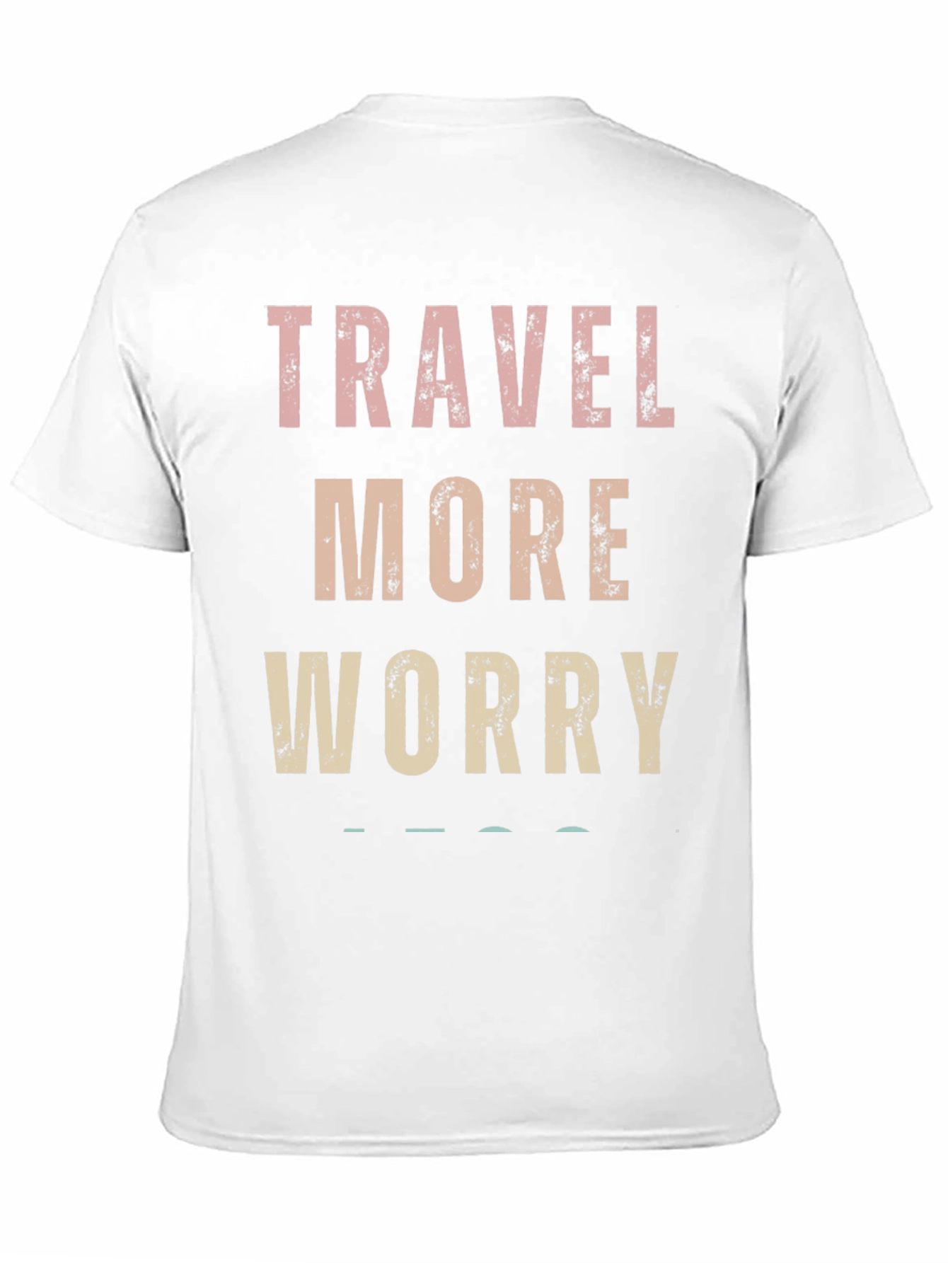 Travel More Worry Less Graphic Tee