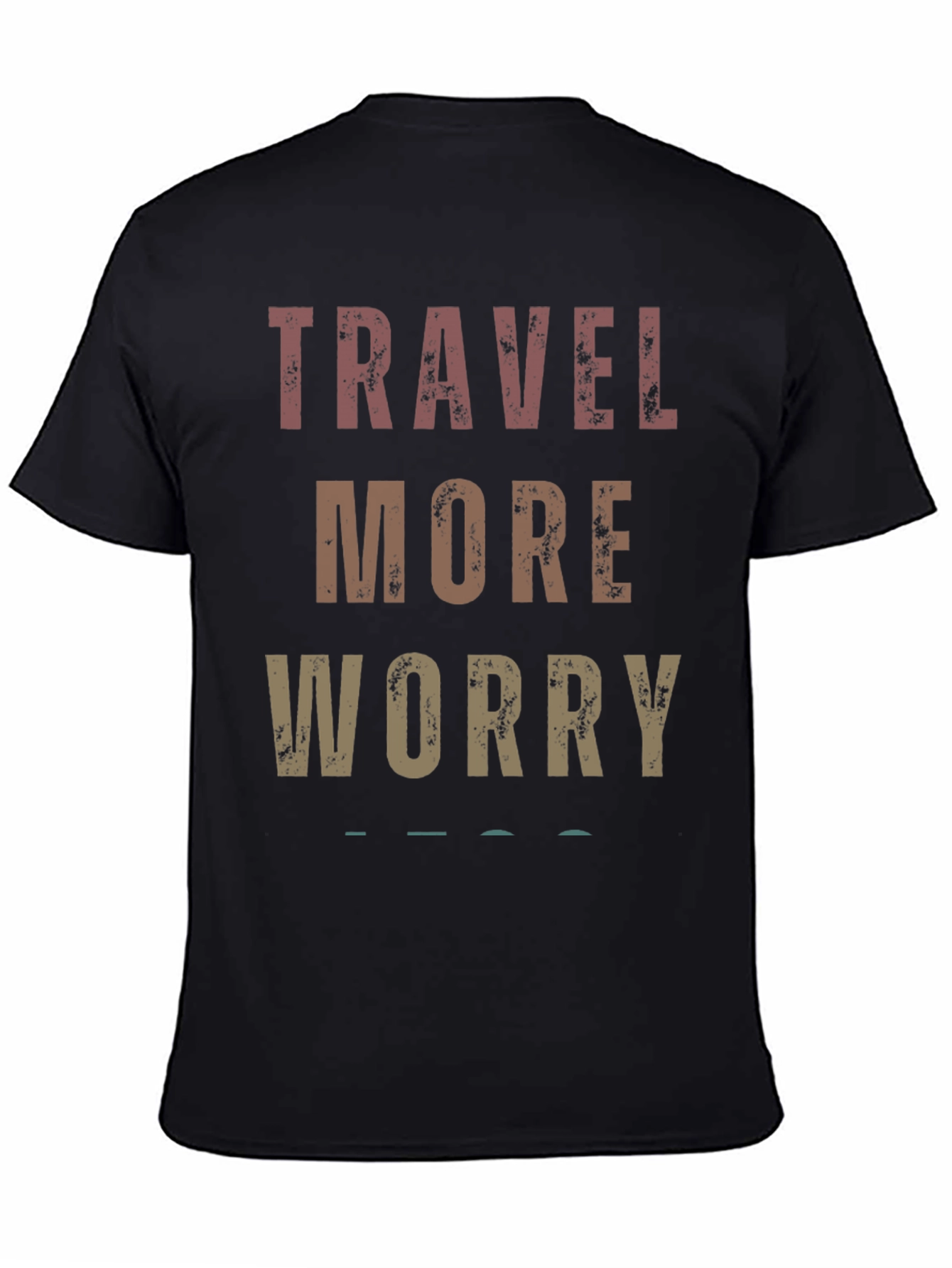 Travel More Worry Less Graphic Tee