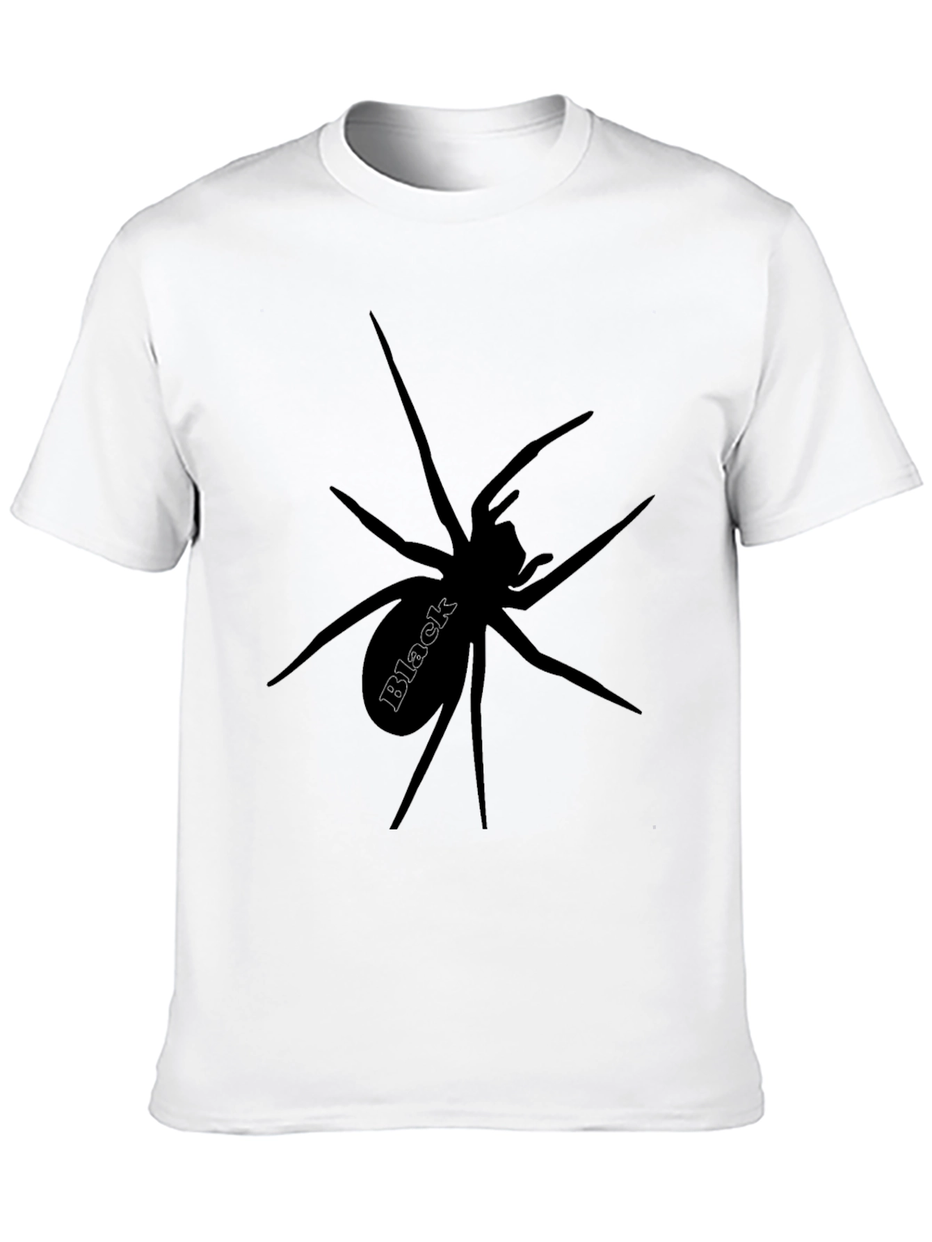 Black Spider Graphic Tee - Mens Comfort Fit