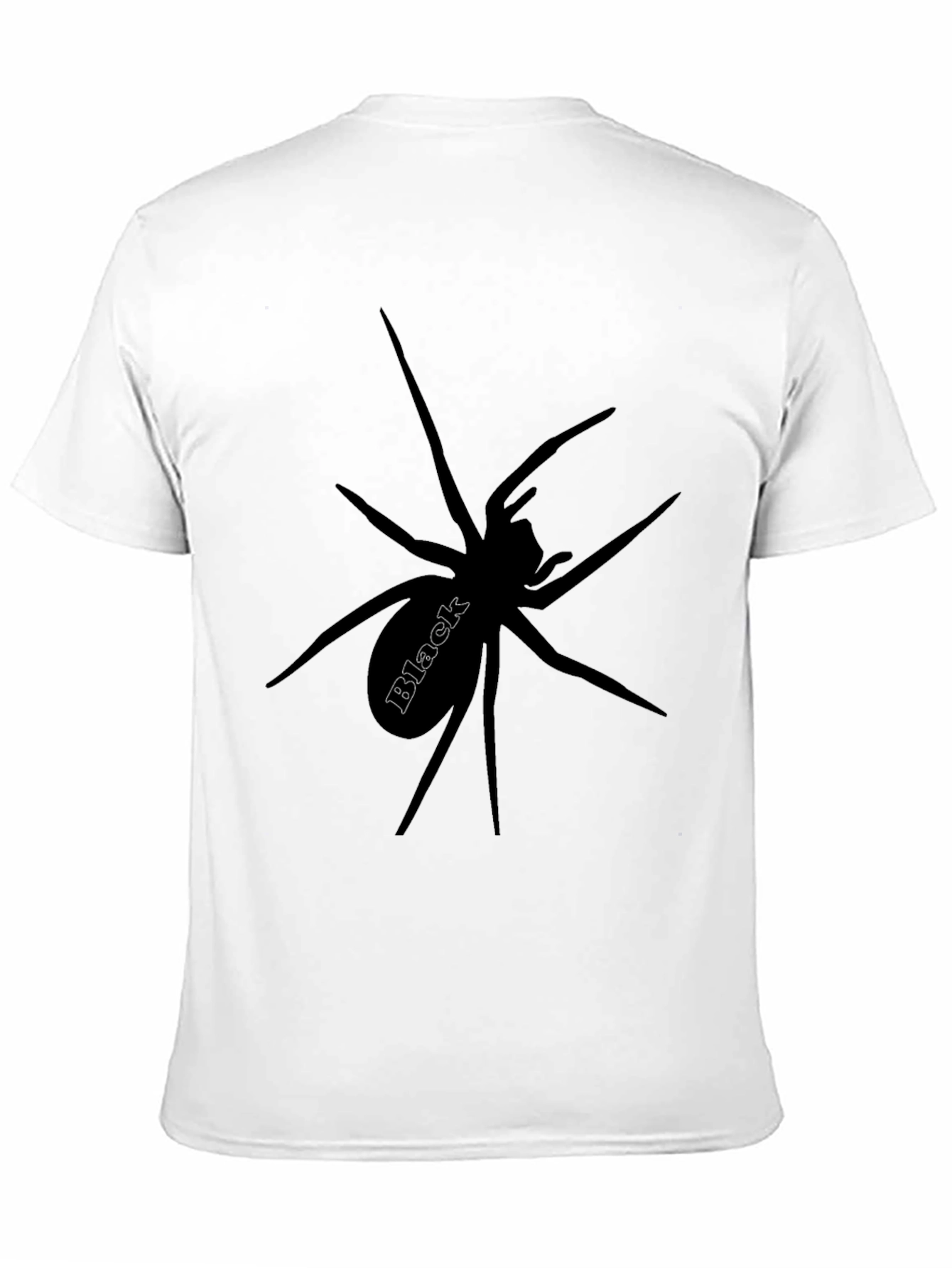 Black Spider Graphic Tee - Mens Comfort Fit