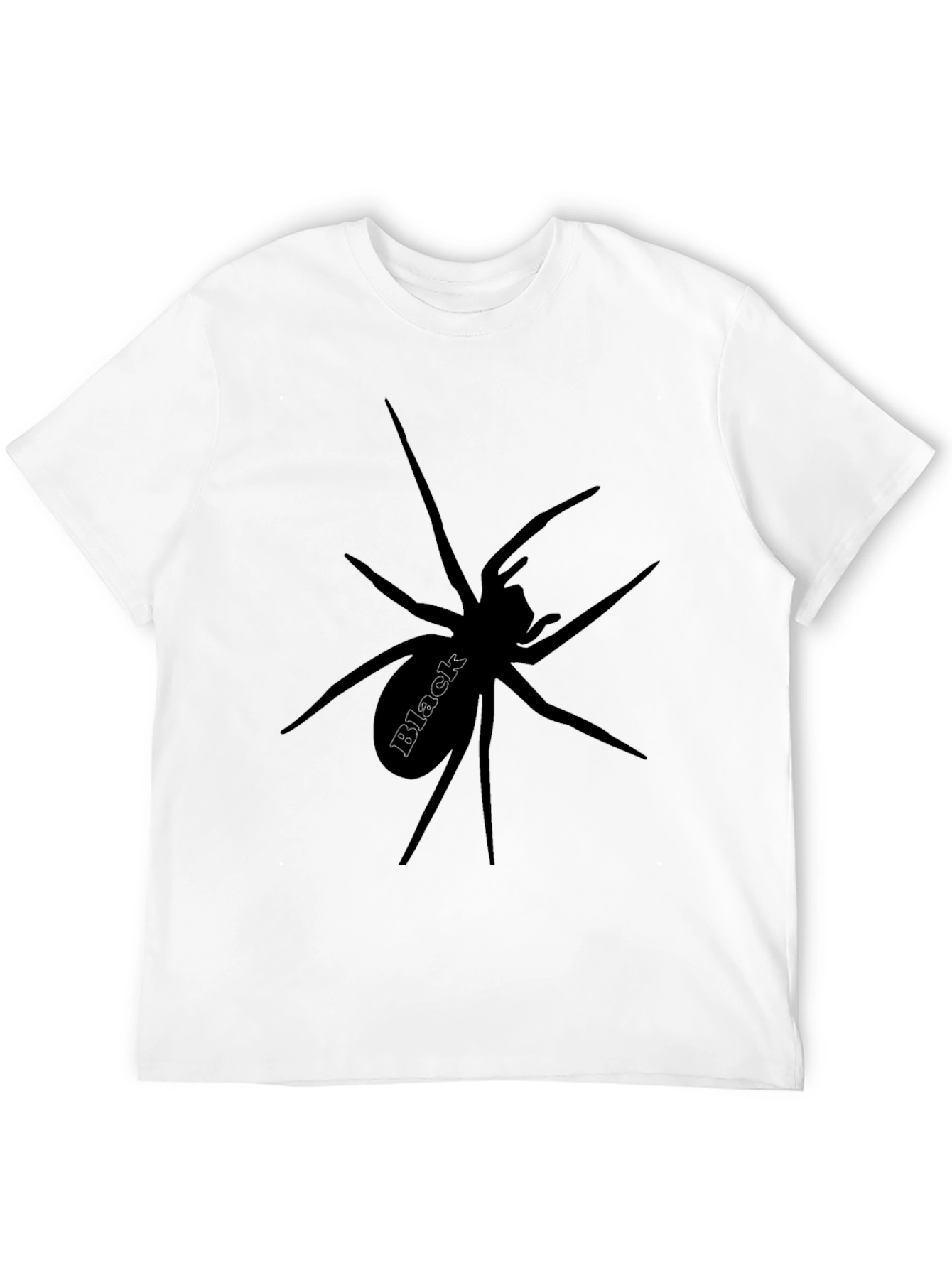 Black Spider Graphic Tee - Mens Comfort Fit