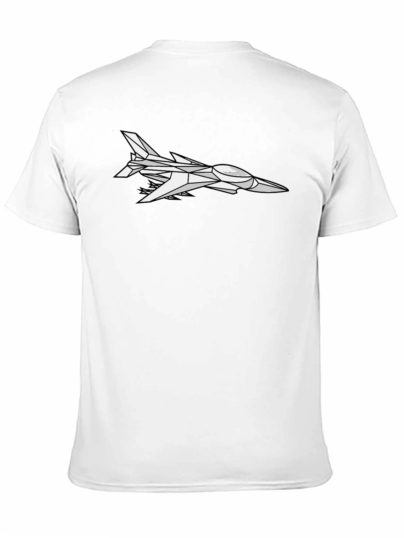 Cool Jet Graphic Black T-Shirt