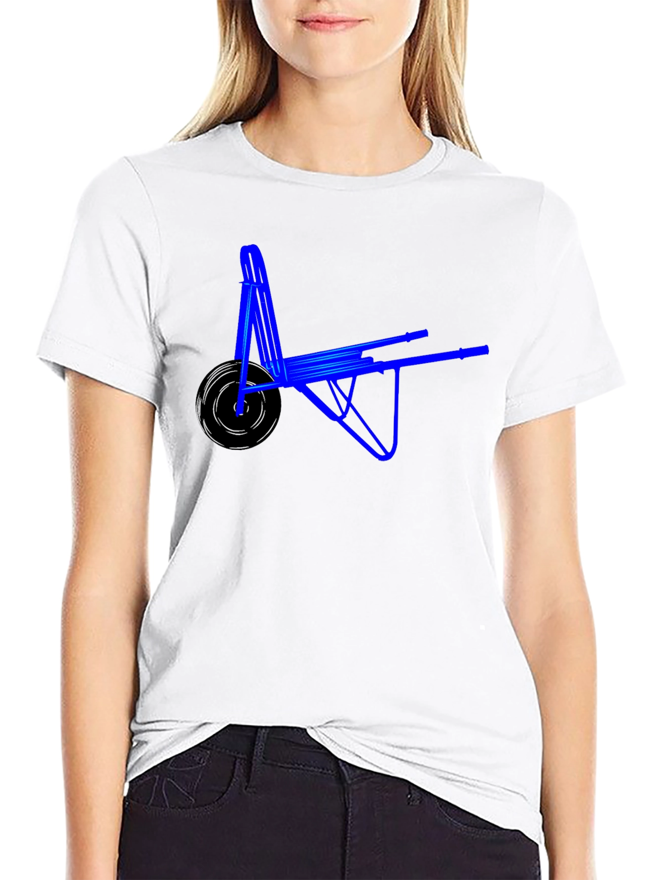 Wheelbarrow Graphic Tee - Unique Design