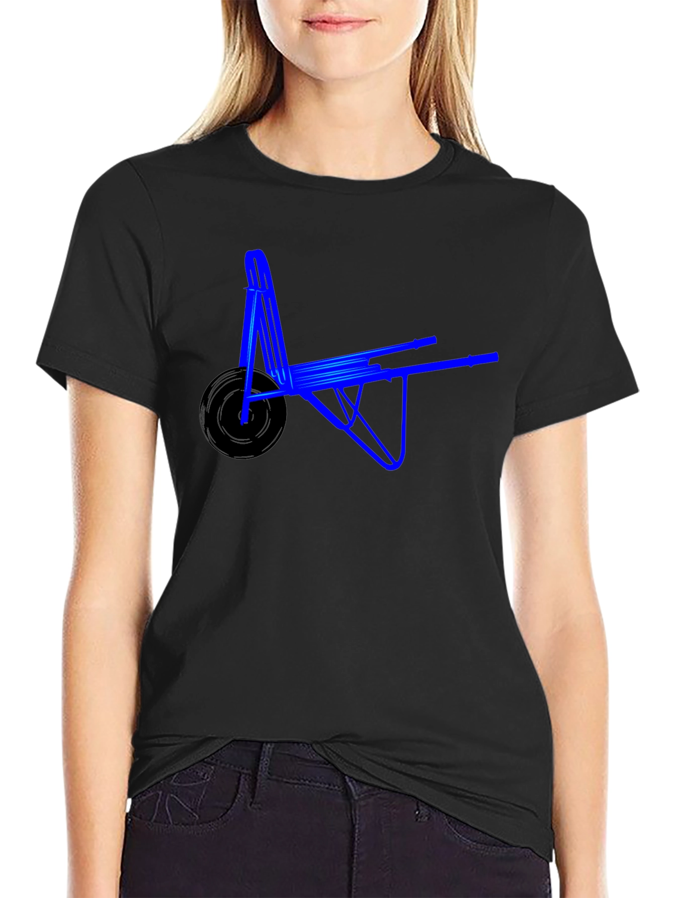 Wheelbarrow Graphic Tee - Unique Design