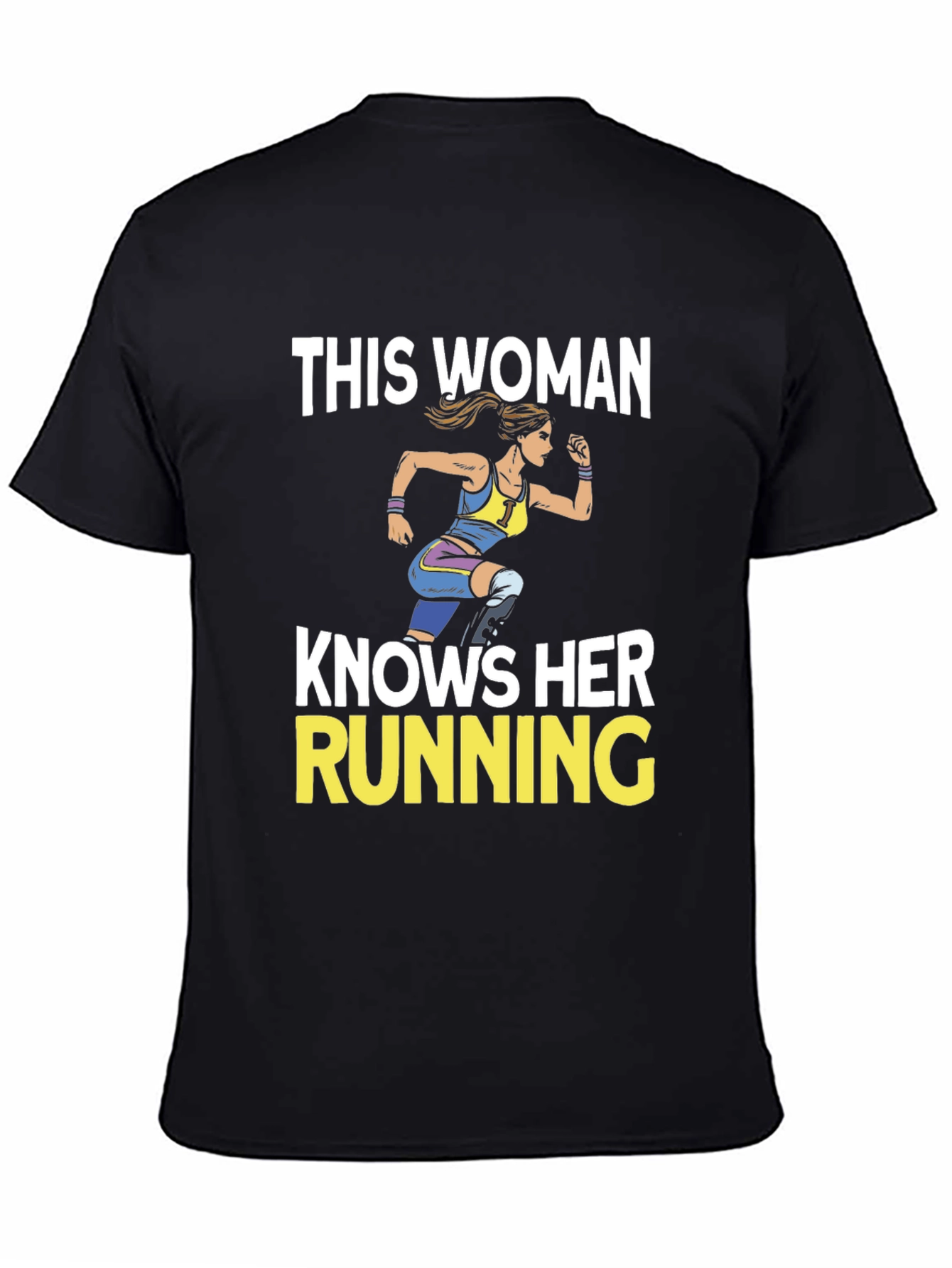 This Woman Knows Her Running T-Shirt